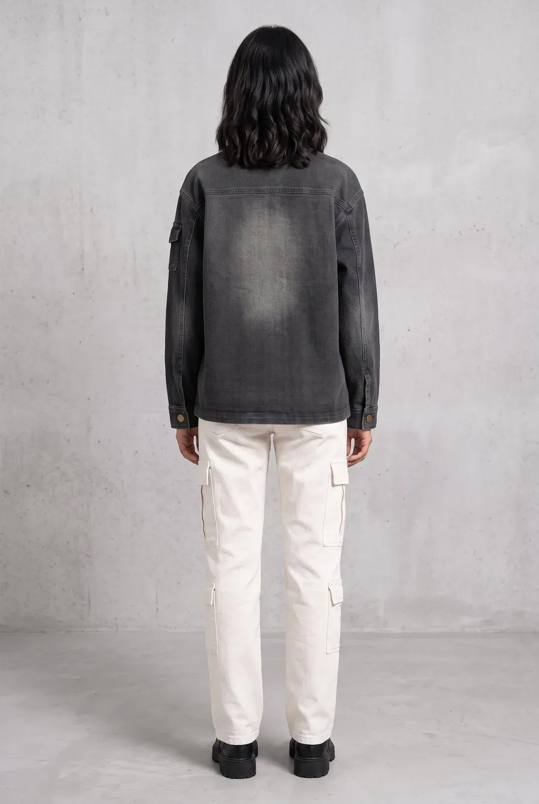 BLACK OG DENIM WOMEN'S JACKET