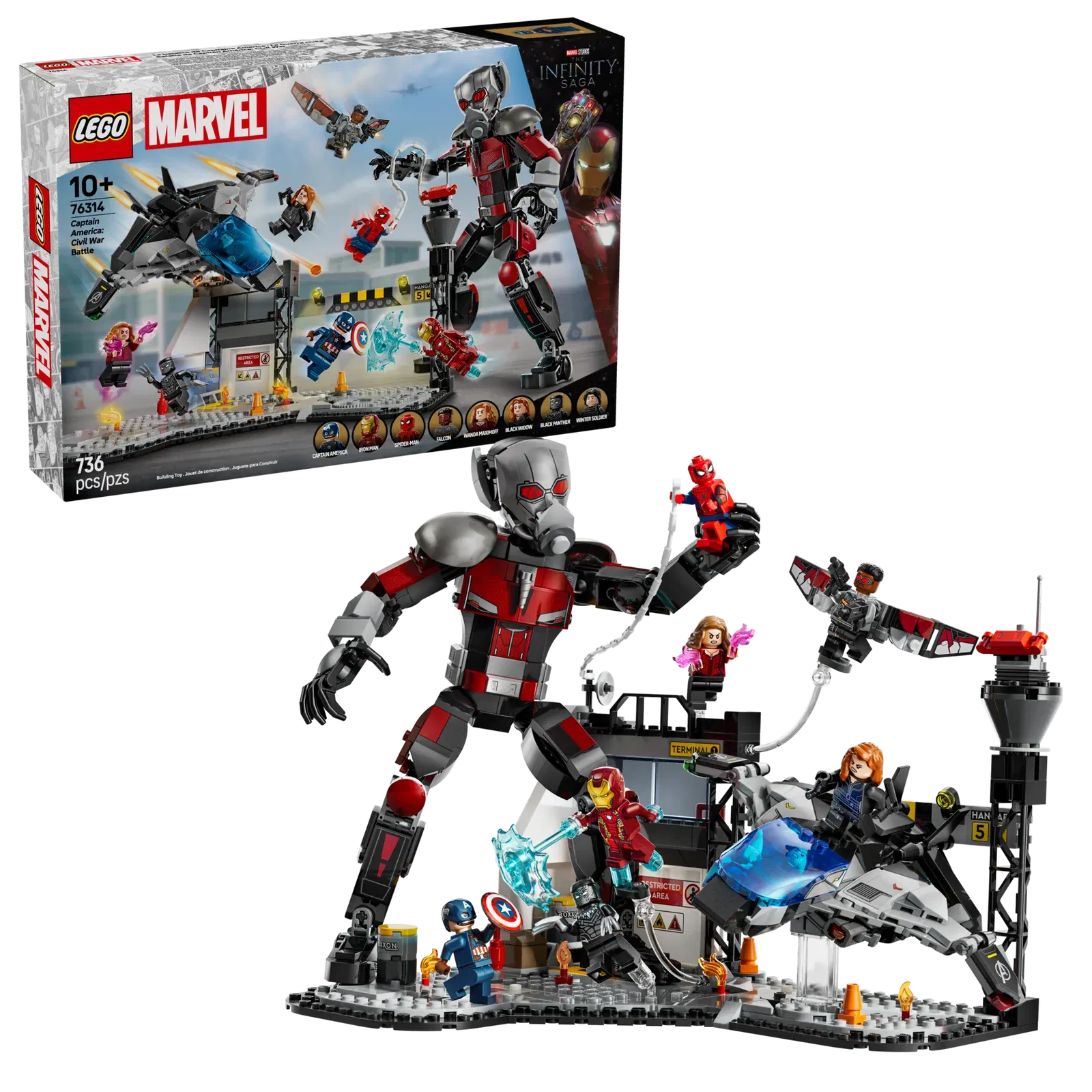 Lego Captain America Civil War Action Battle