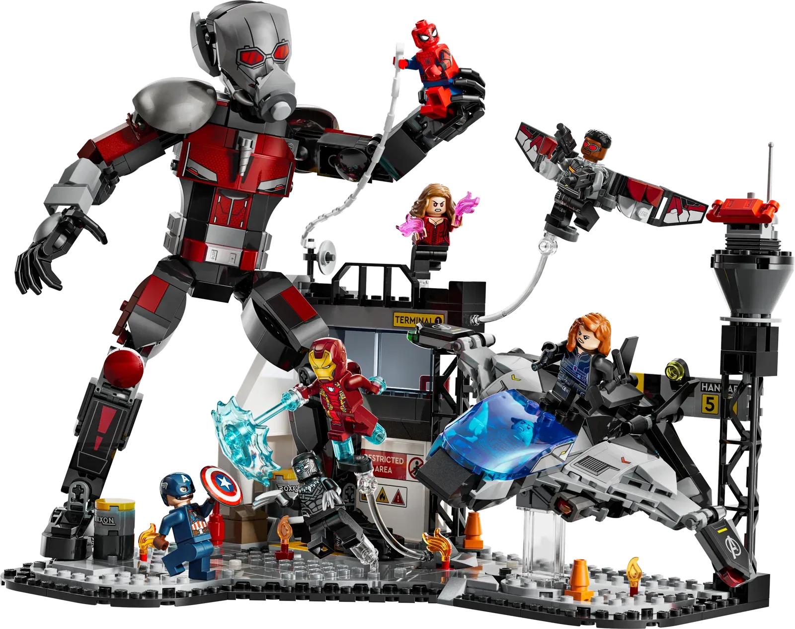 Lego Captain America Civil War Action Battle