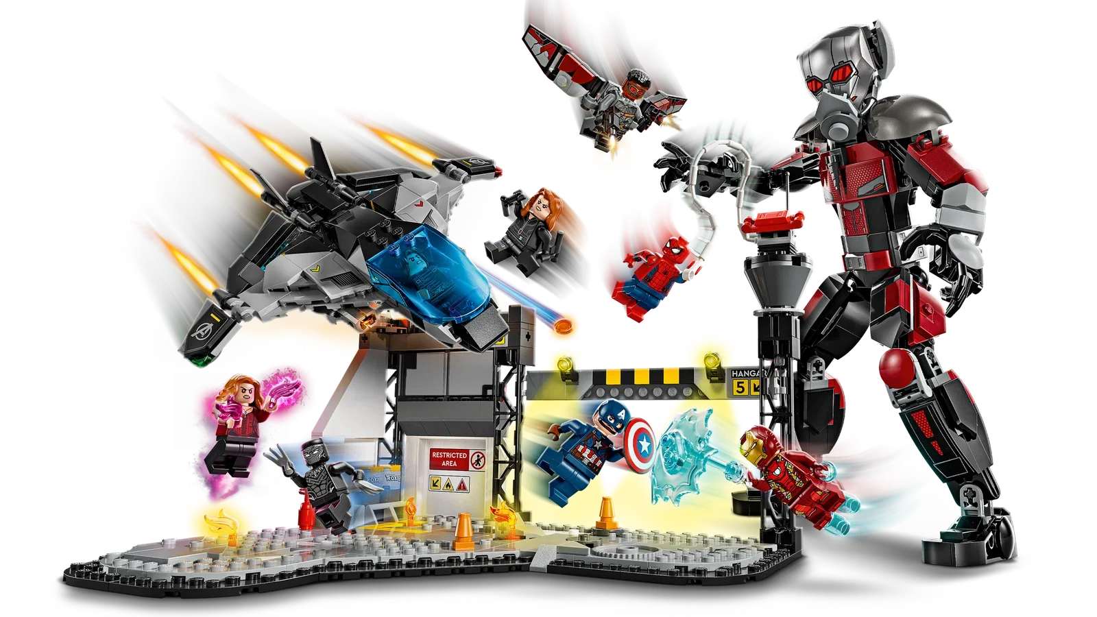 Lego Captain America Civil War Action Battle