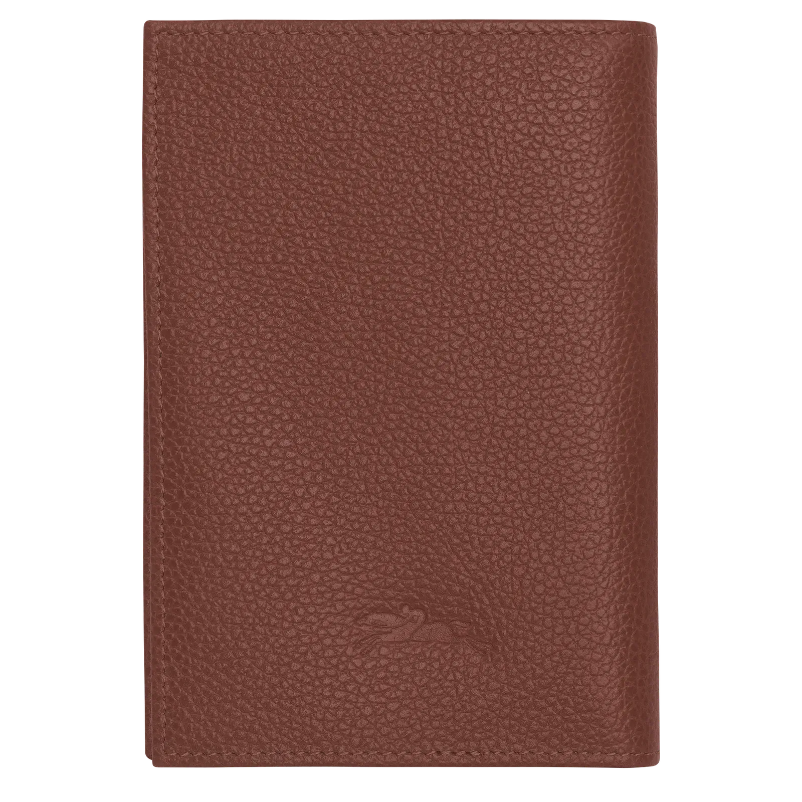 Longchamp Le Foulonné Passport cover Coffee