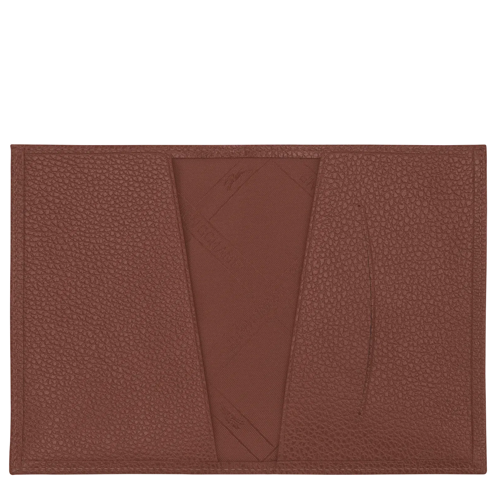Longchamp Le Foulonné Passport cover Coffee