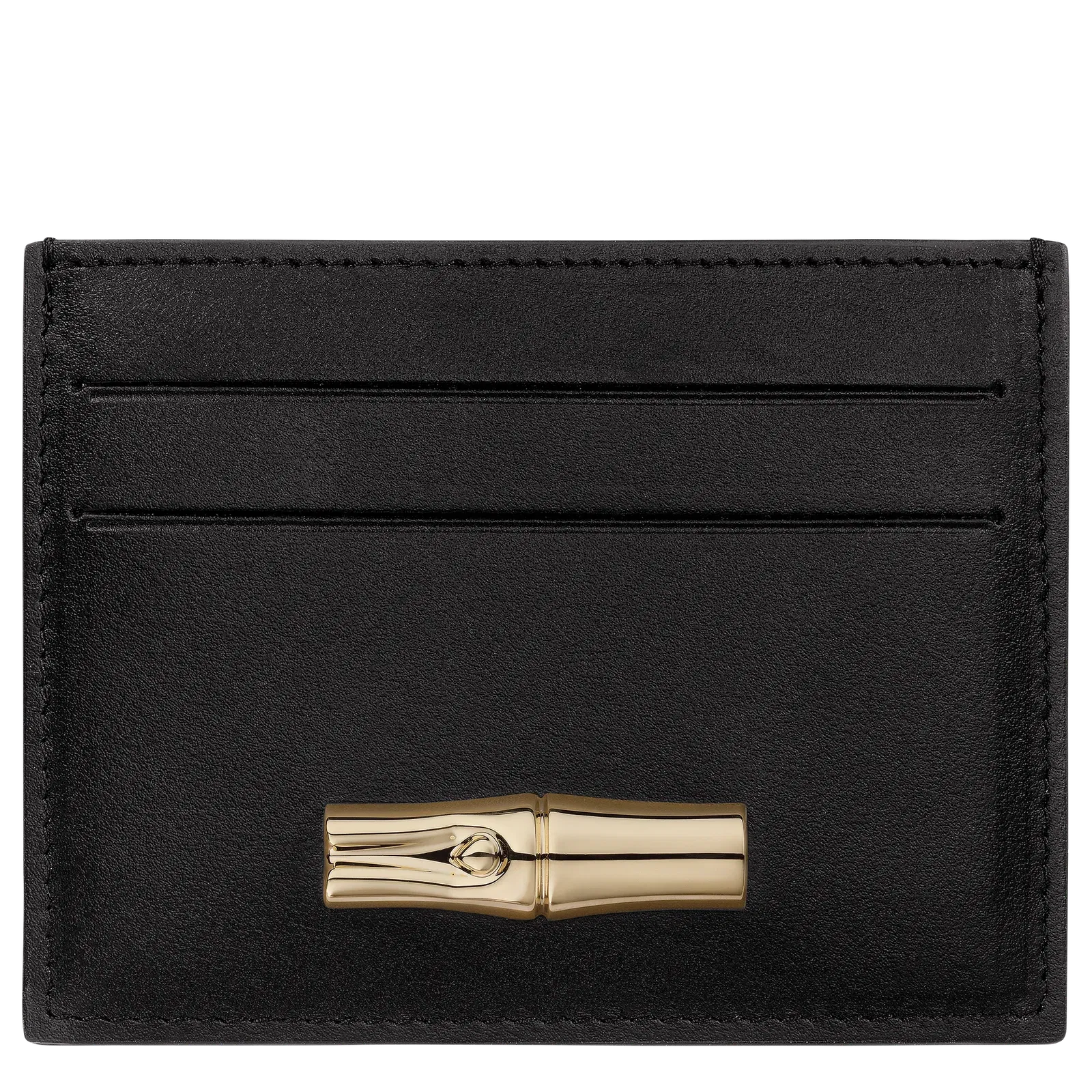 Longchamp Le Roseau Card holder Black