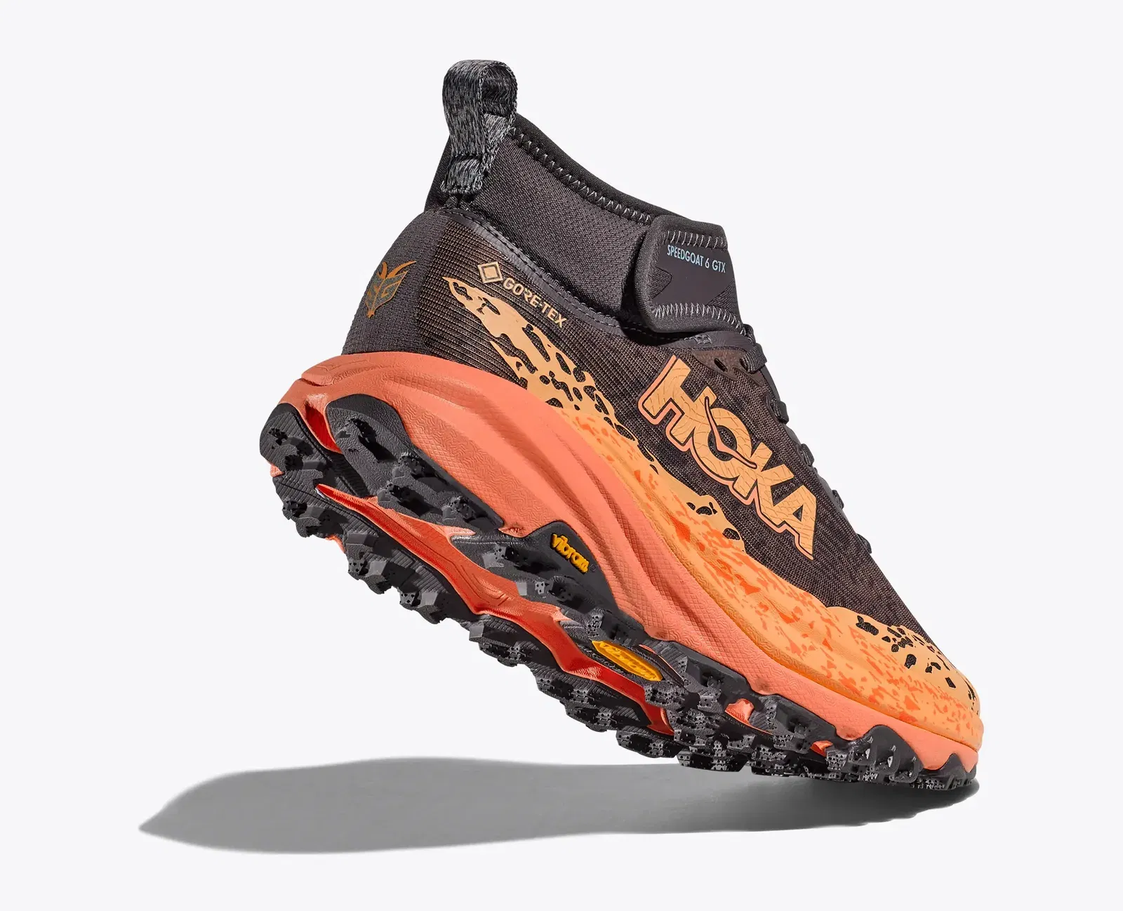 Hoka Women'S Speedgoat 6 Mid Gtx Galaxy Guava