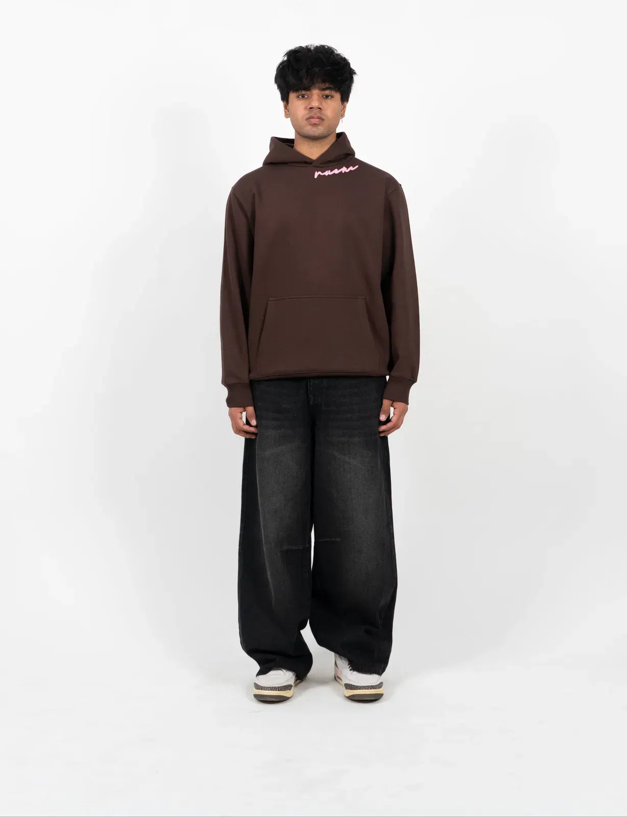 Brown Pinkslip Hoodie