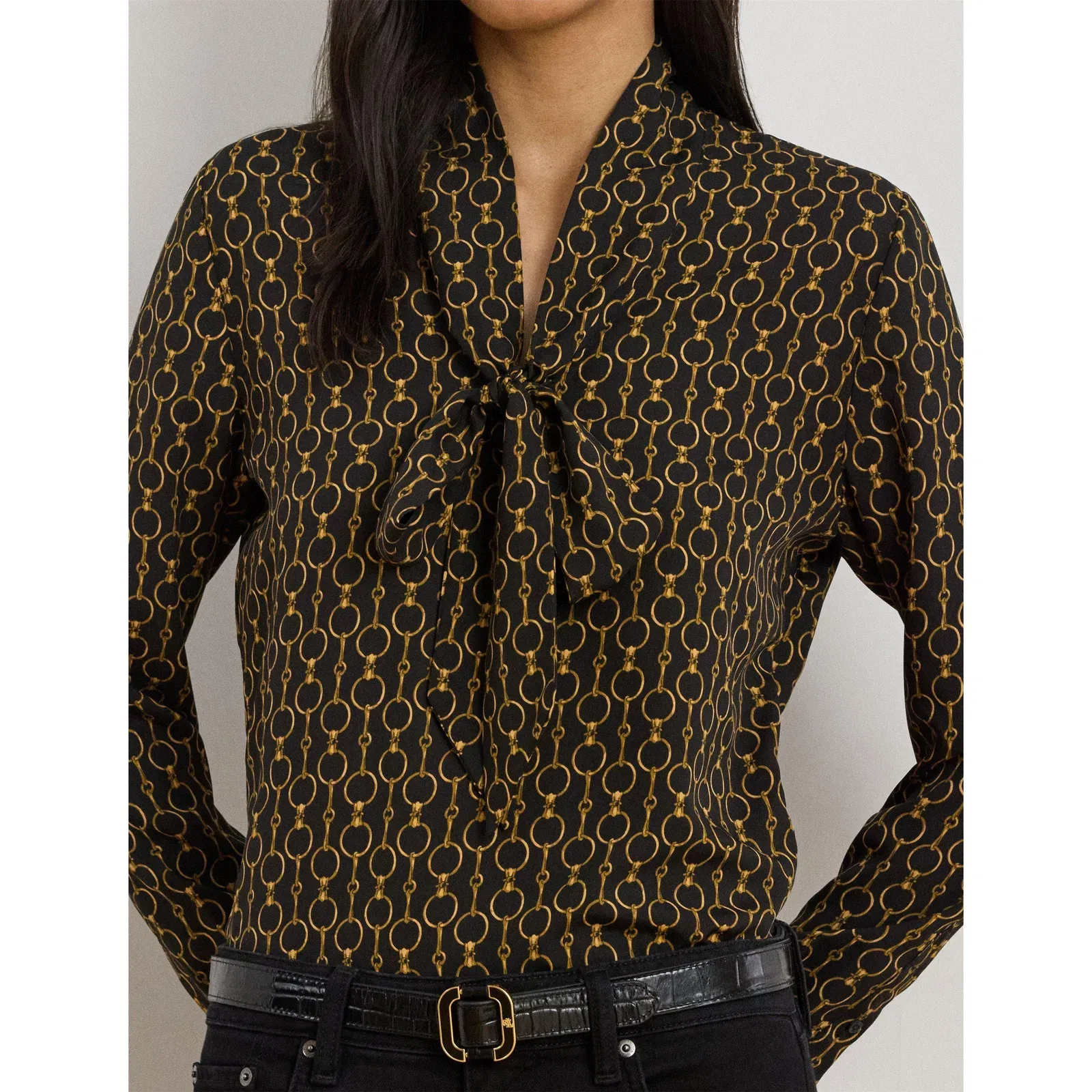 Long-Sleeve Blouse