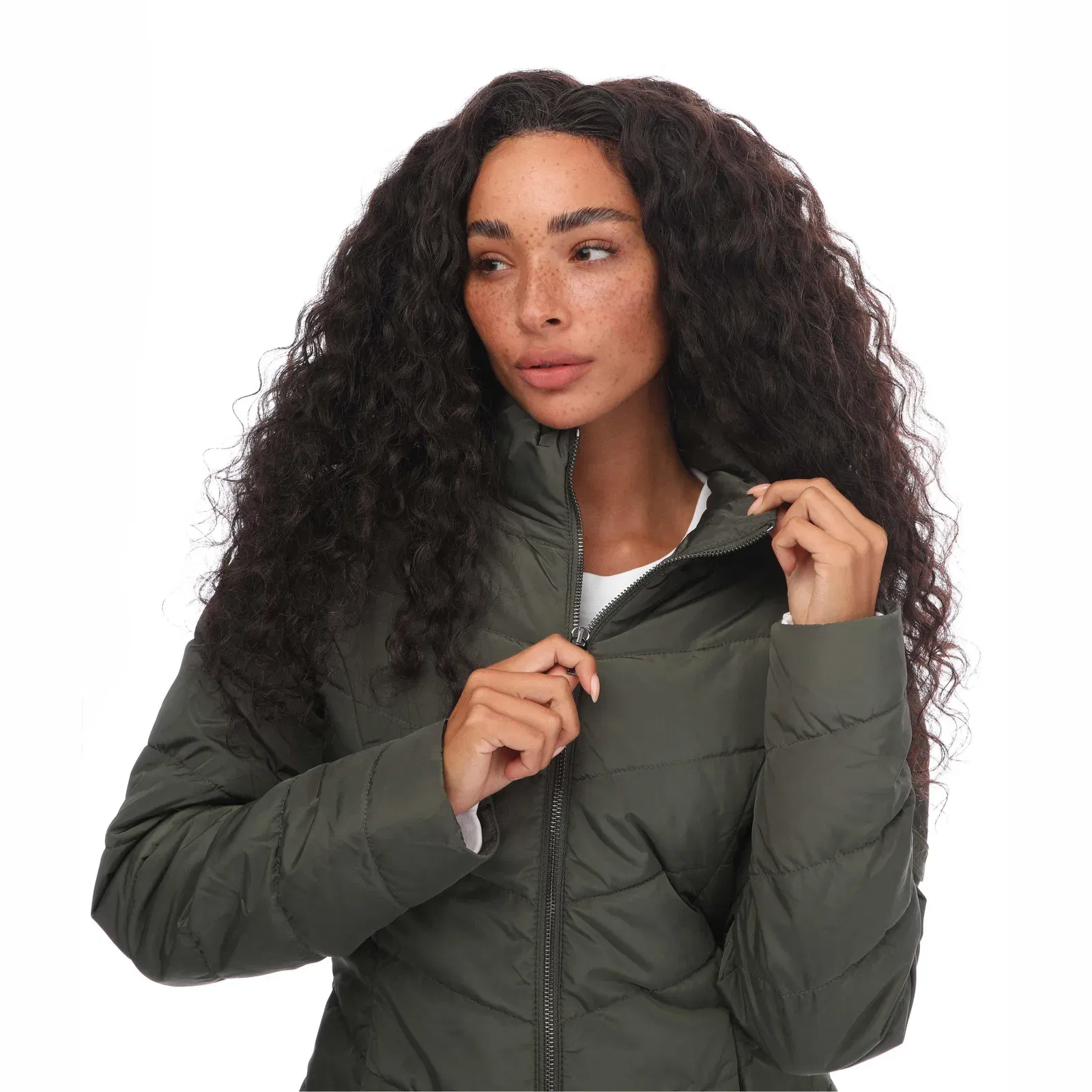 Renika Quilted Short Puffer Jacket
