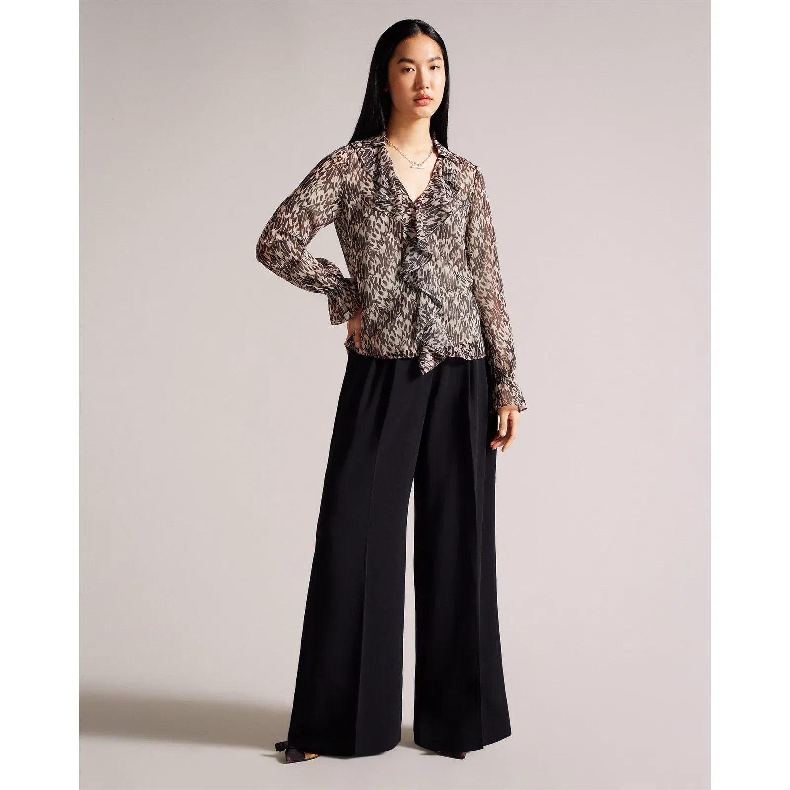 Bertei Long-Sleeve Blouse