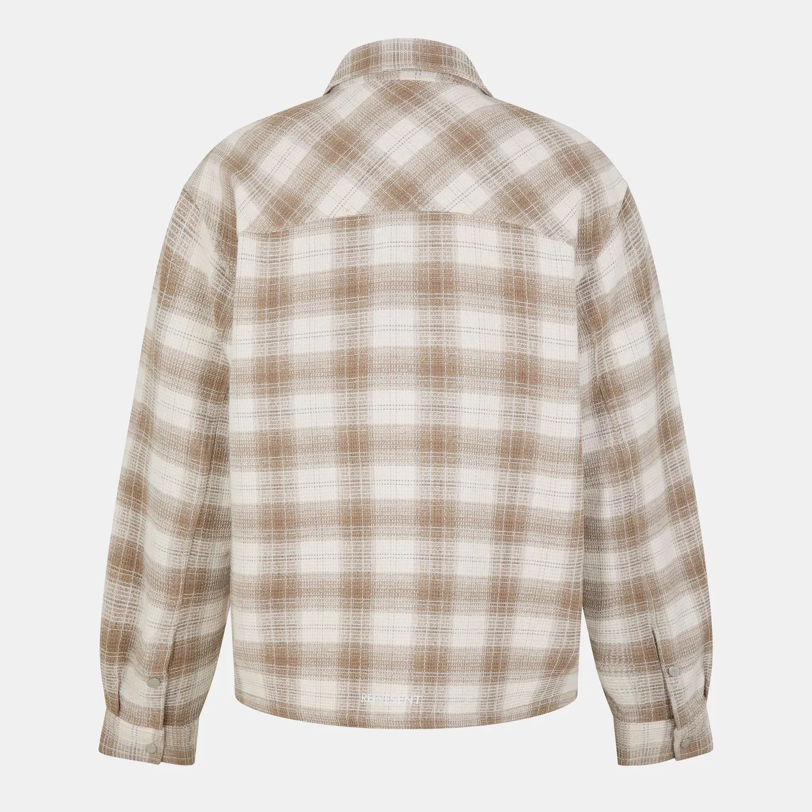 Waffle Flannel Shirt, Textured Fabric