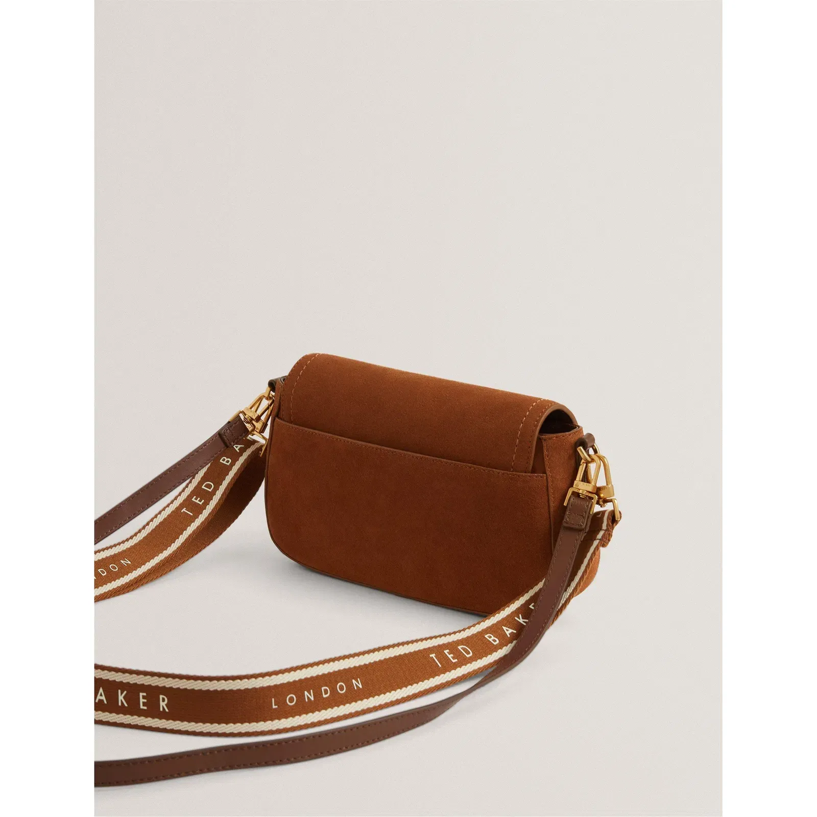 Suede Crossbody Bag