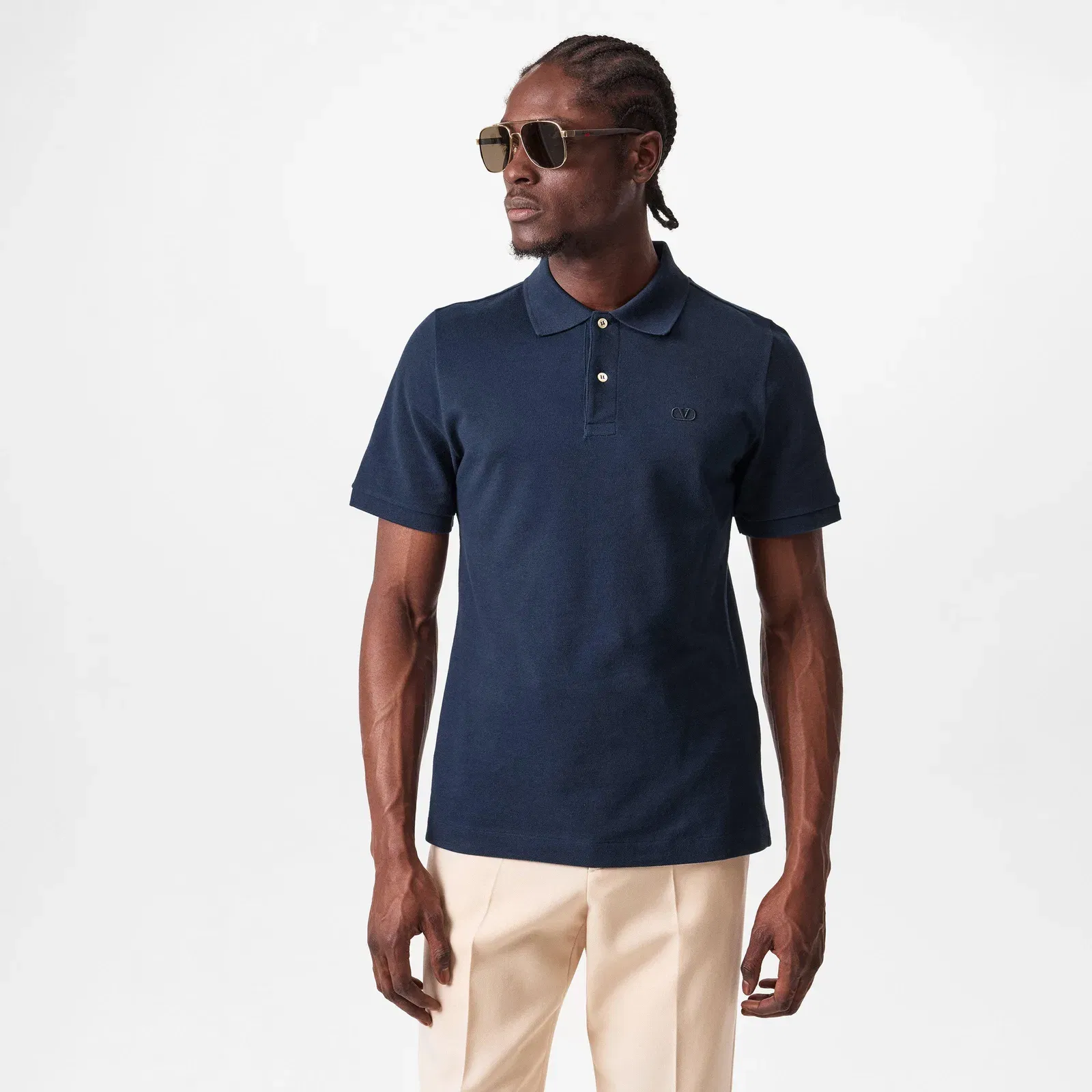 Vlogo Short Sleeve Polo Shirt