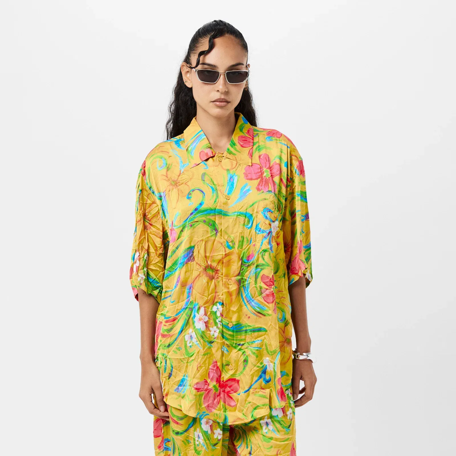 Patterned Short Sleeve Shirt