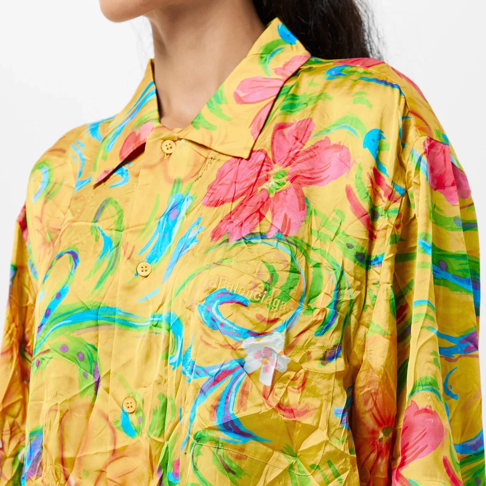 Patterned Short Sleeve Shirt
