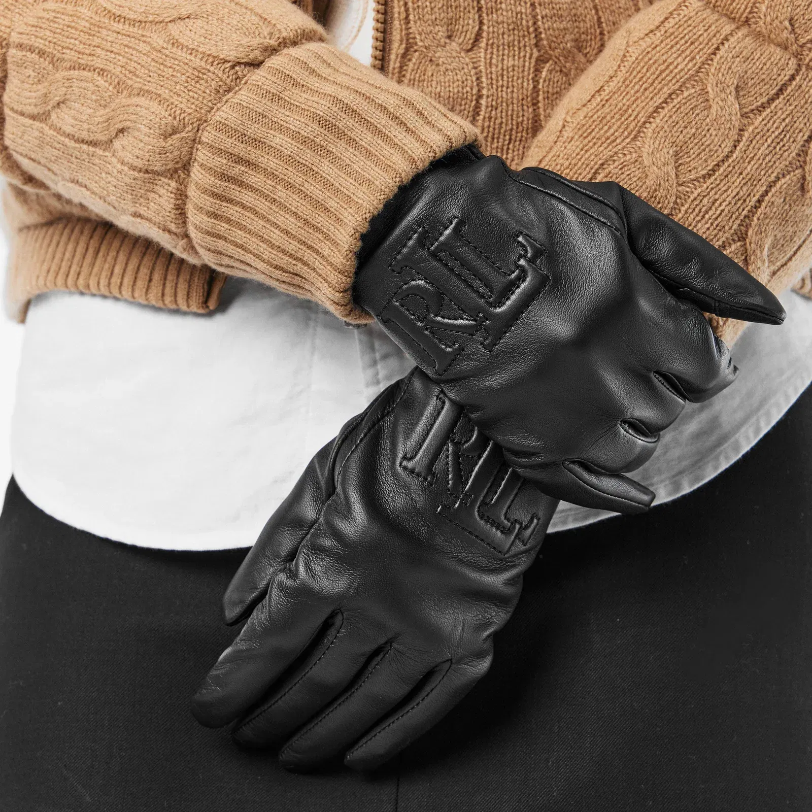 Logo-Embossed Gloves