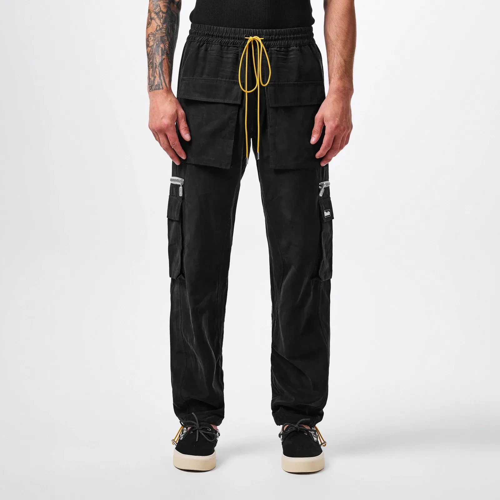Cupro Cargo Pants
