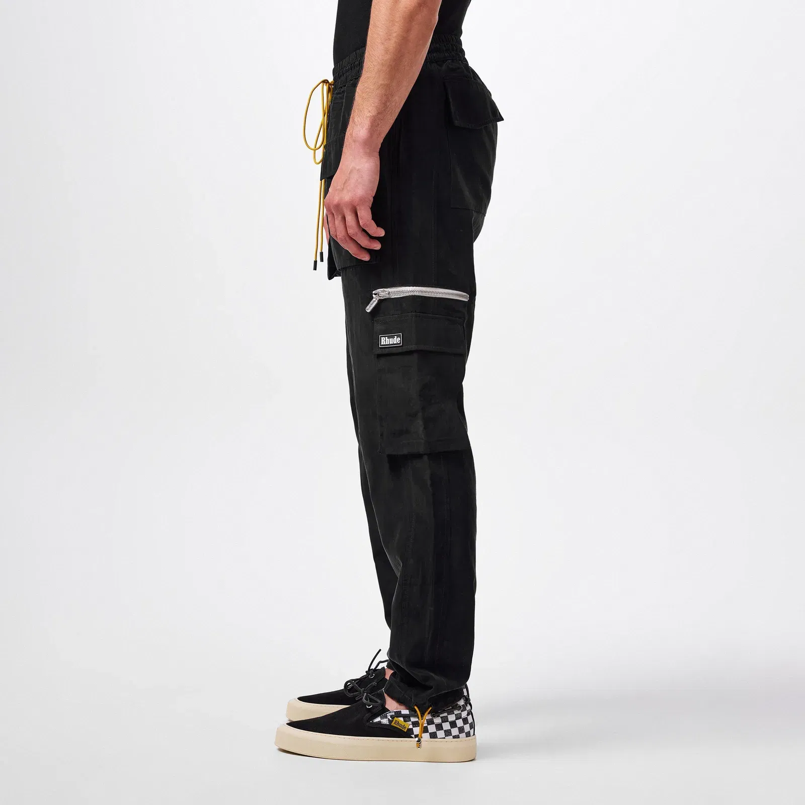 Cupro Cargo Pants