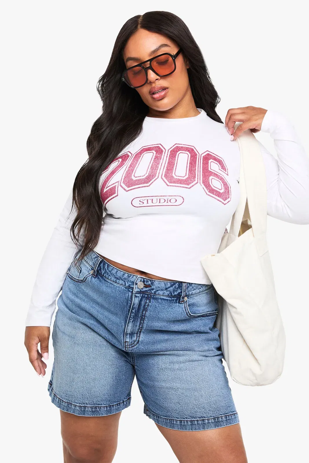 Plus 2006 Studio Wide Neck T-Shirt