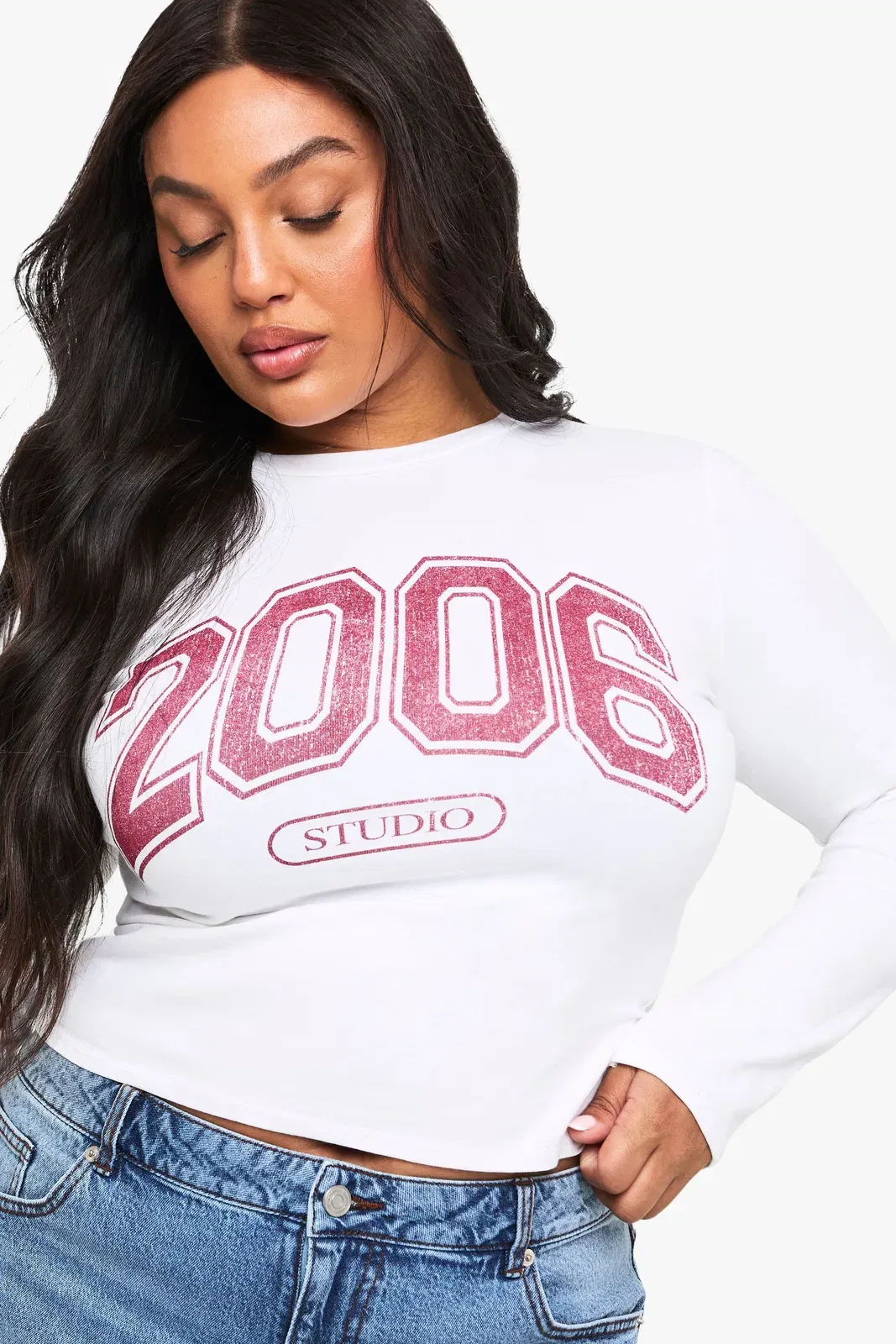 Plus 2006 Studio Wide Neck T-Shirt