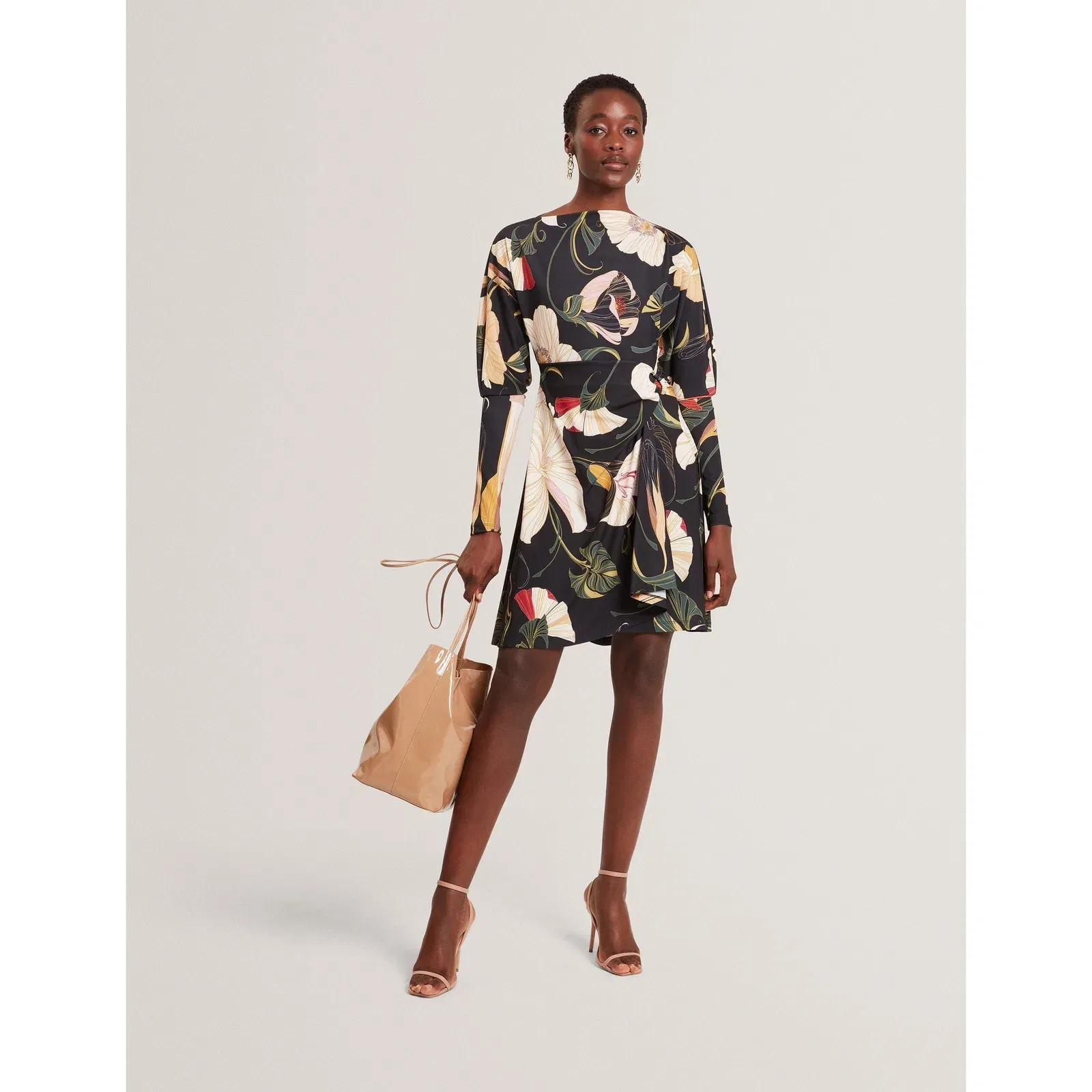 Wrap Mini Dress