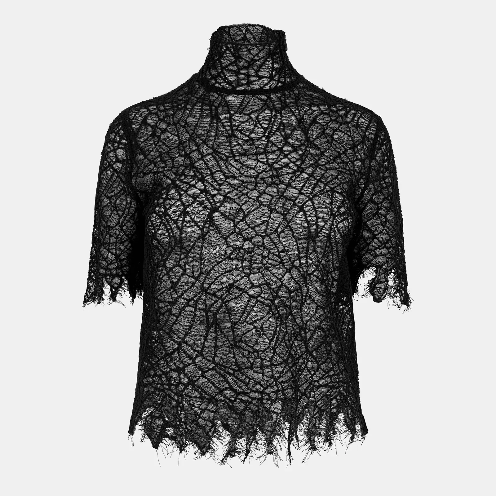 Alex Spider Lace Knitted Top