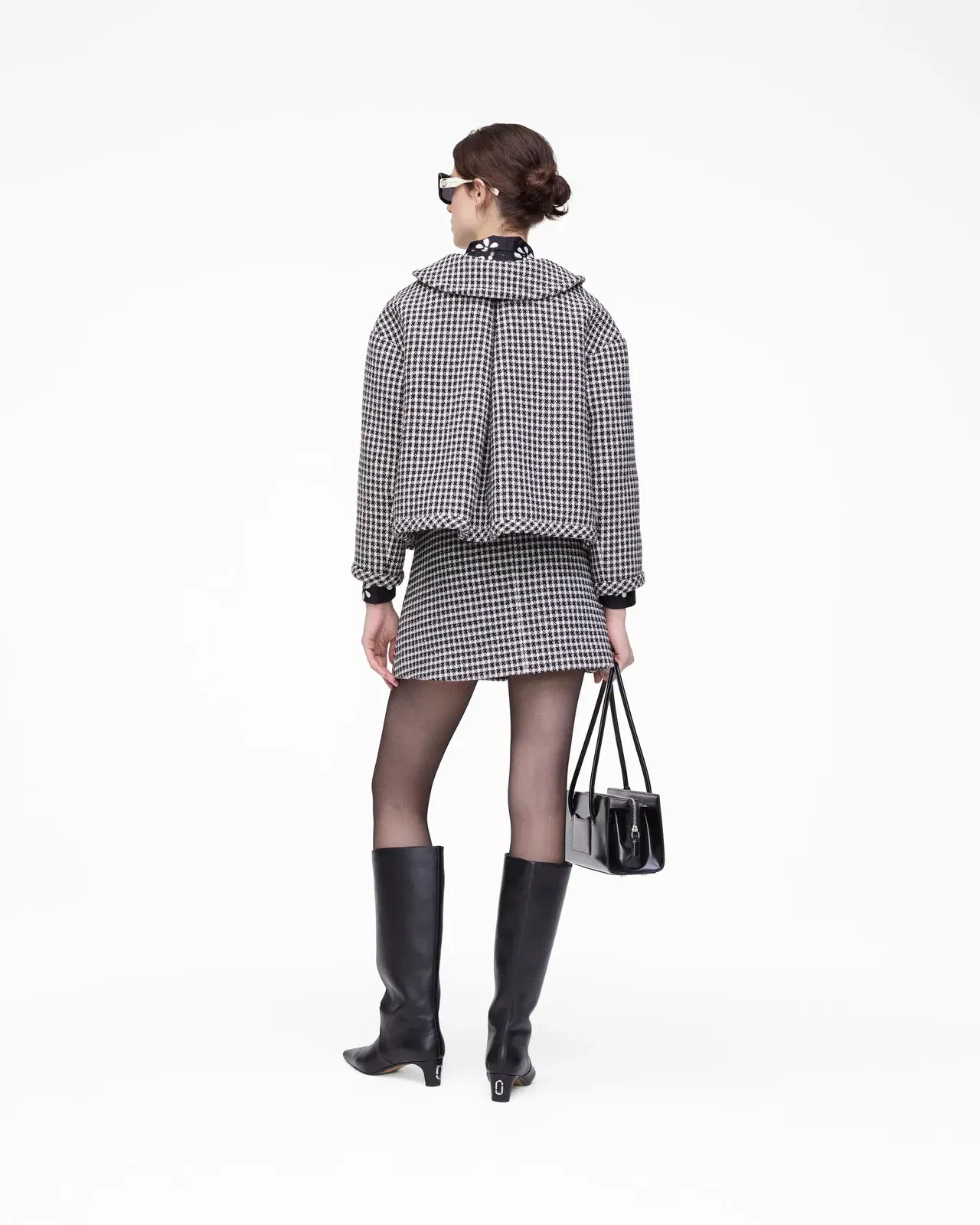 Gingham Tweed Jacket