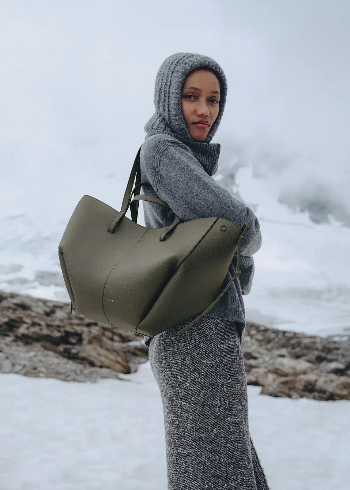 Polène Cyme 'Textured Smoky Green'
