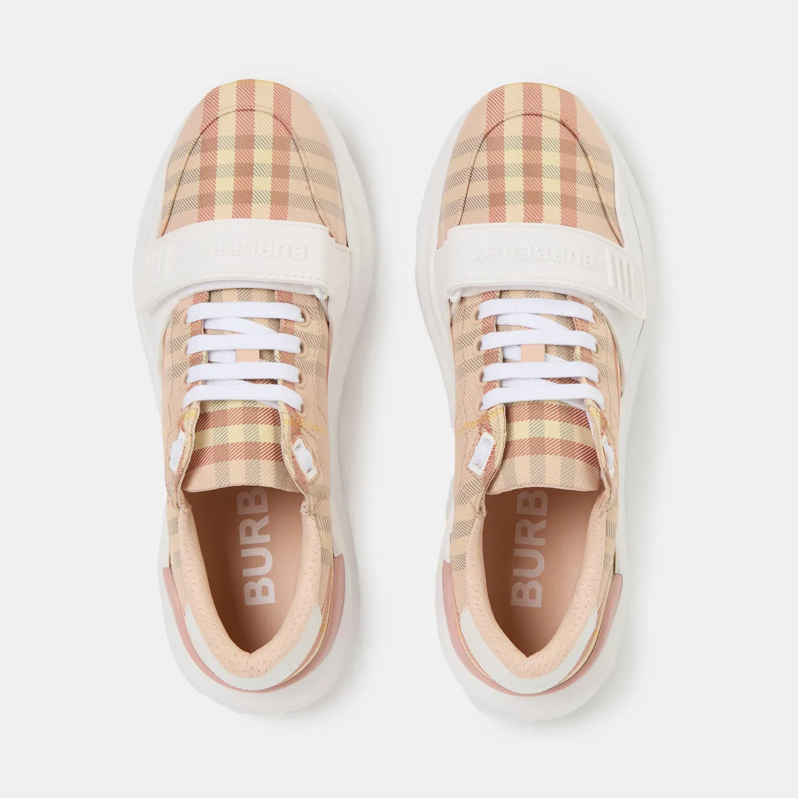 Check Cotton New Regis Trainers