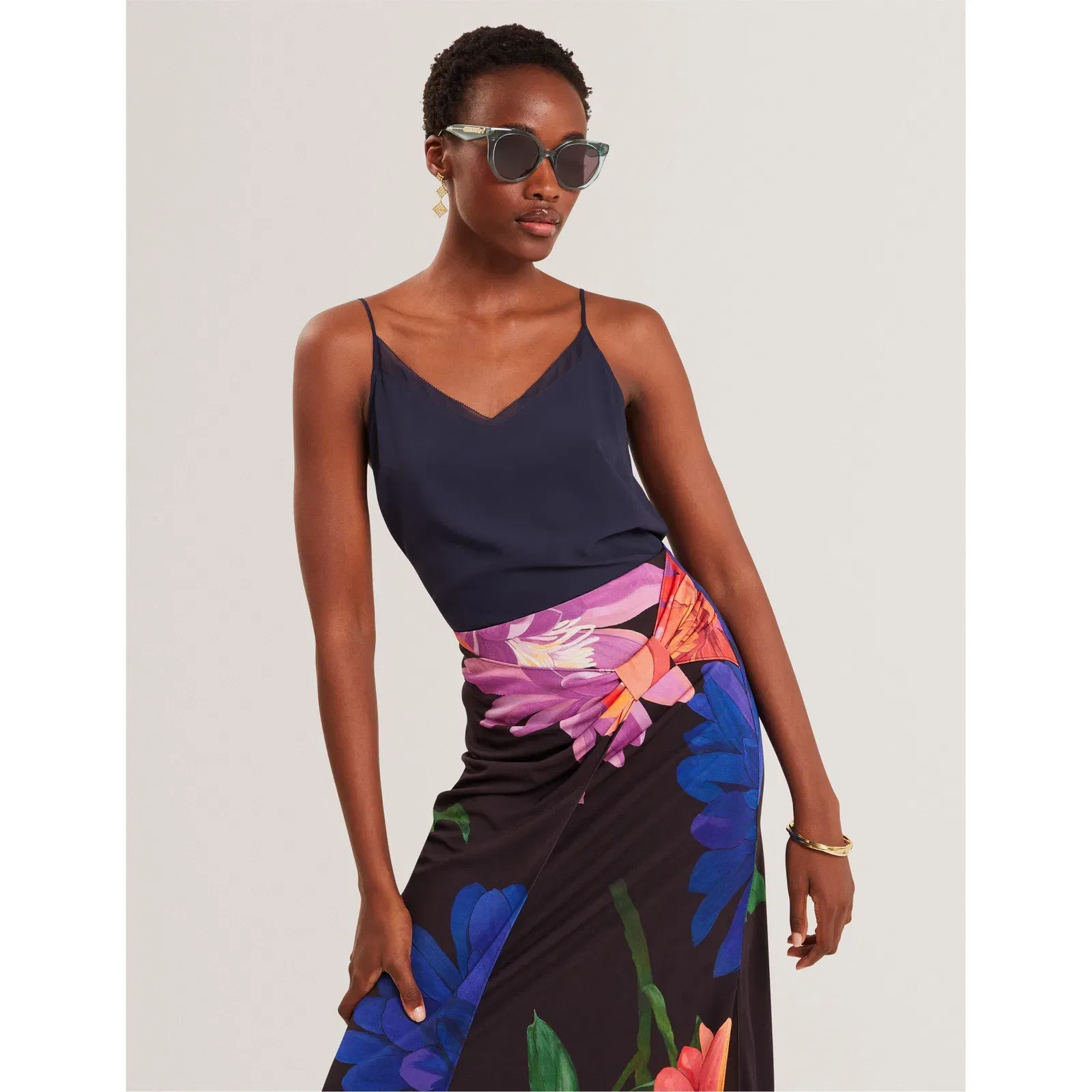 Chiffon Woven Cami Vest