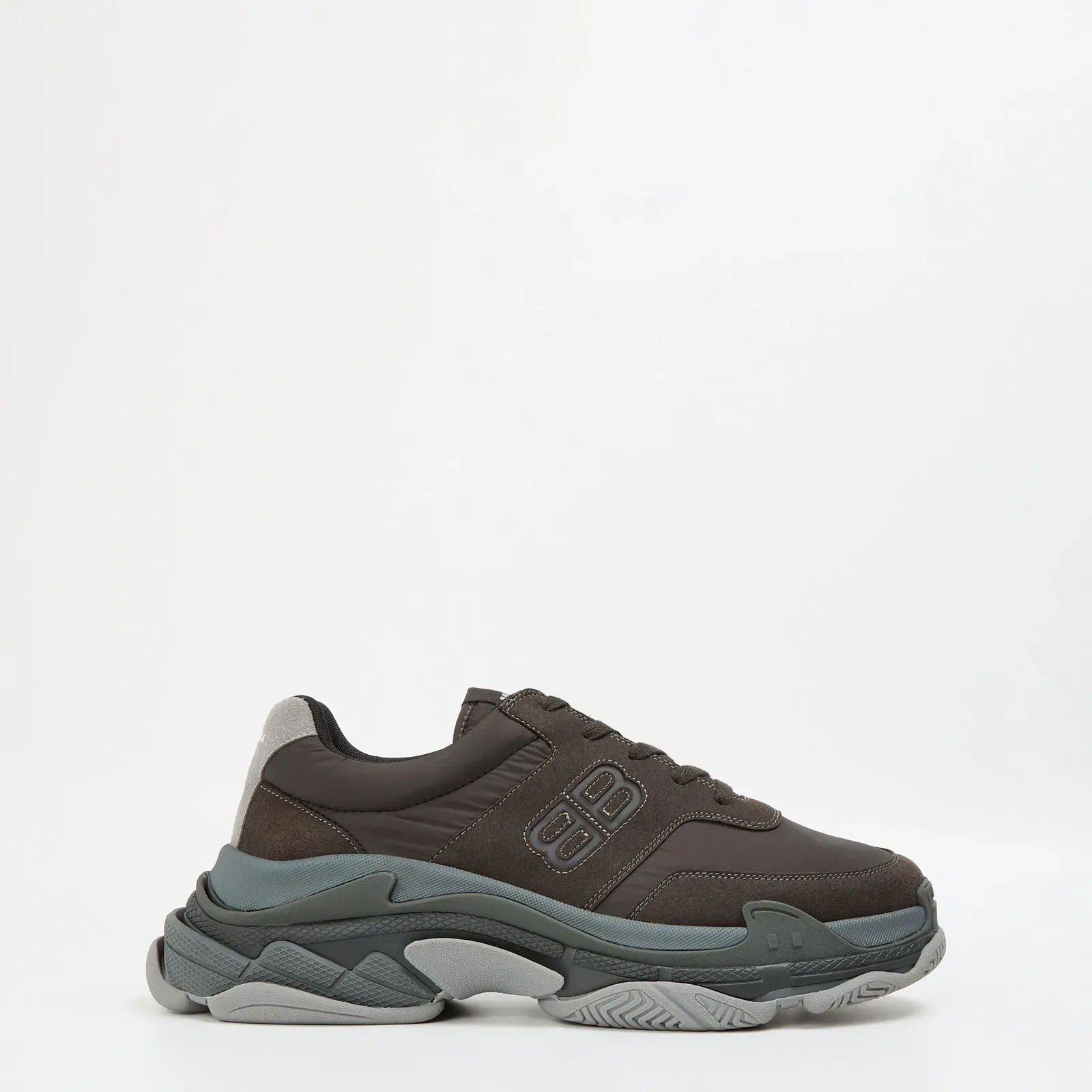 Triple S Panelled Sneakers