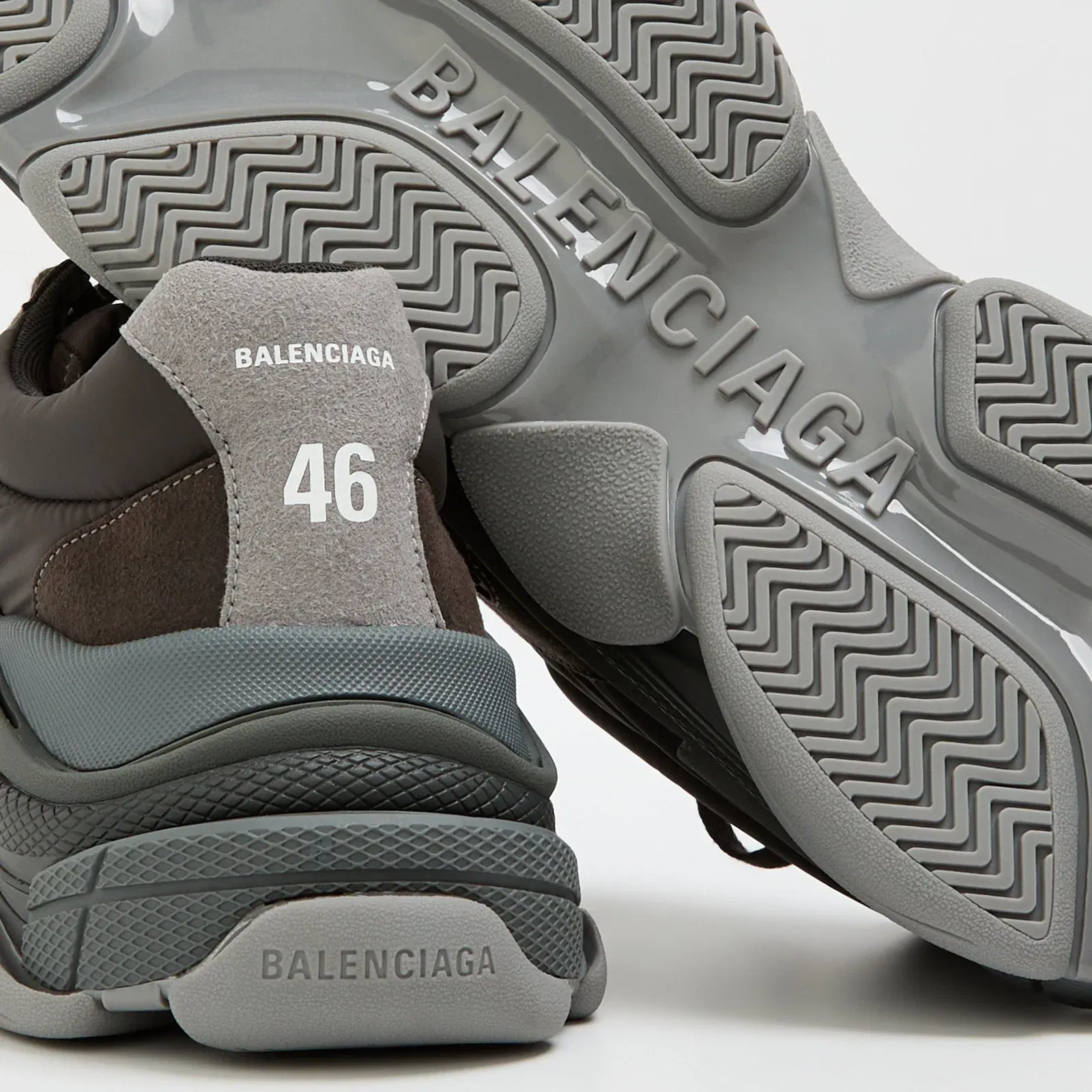 Triple S Panelled Sneakers