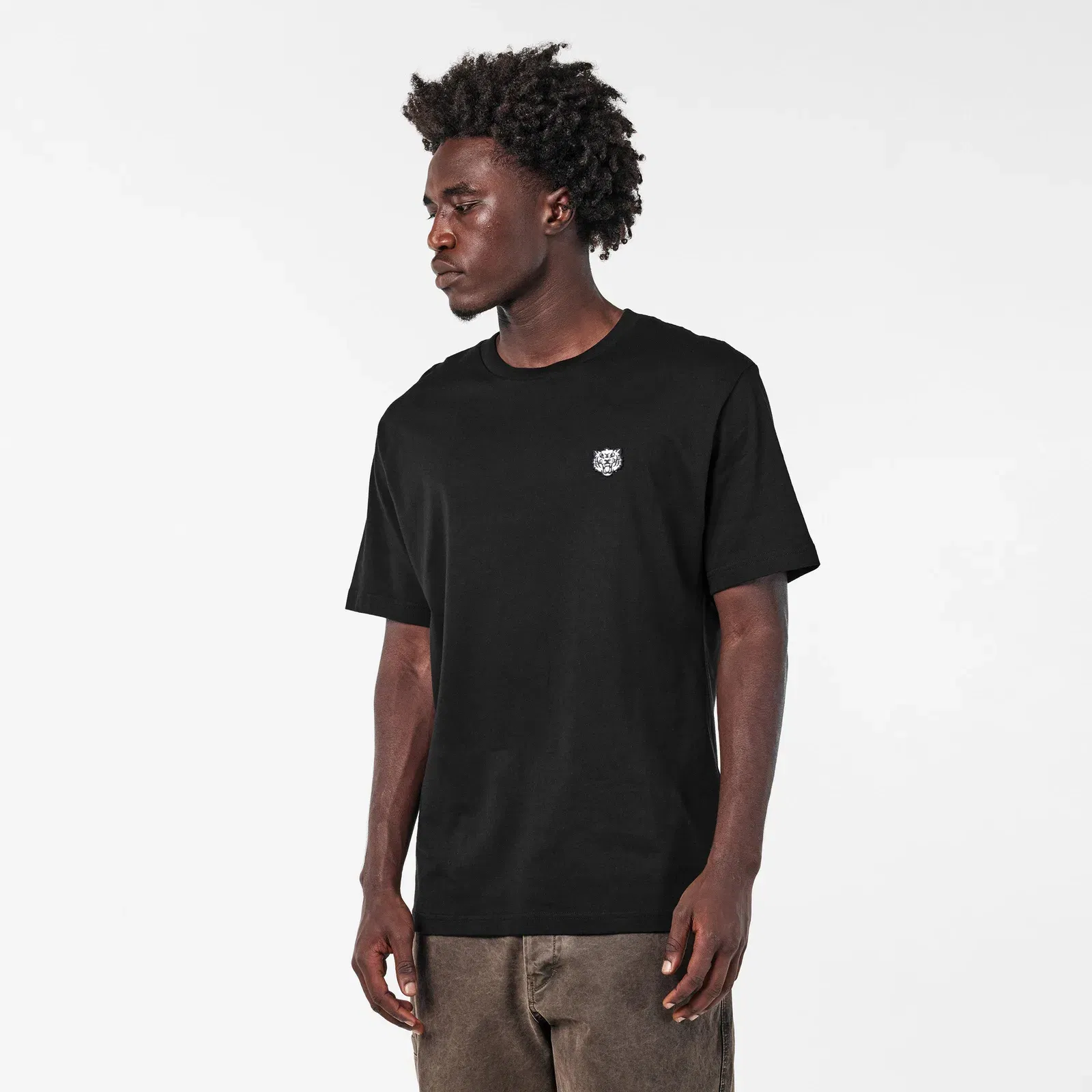Happy Tiger Patch T-Shirt