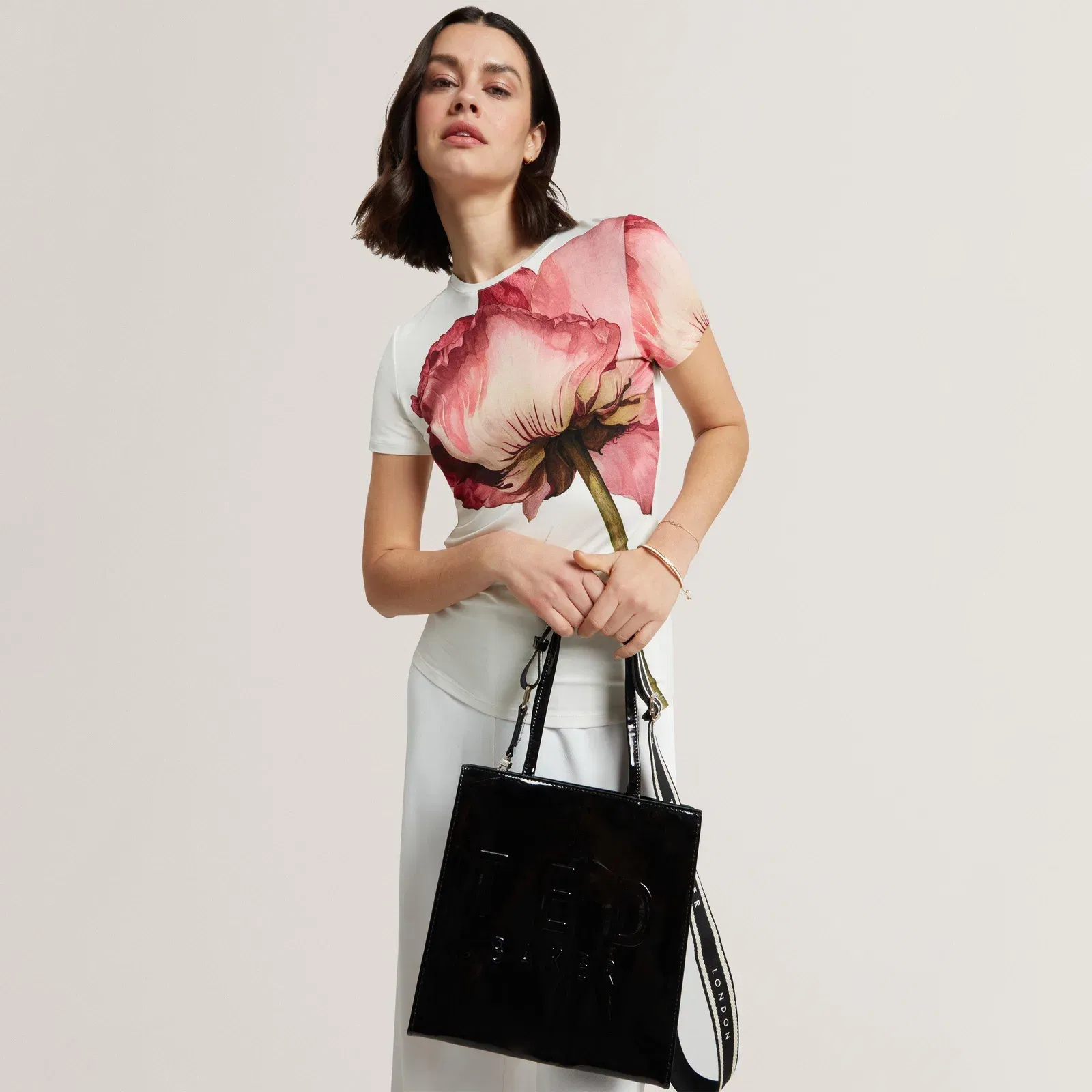 Ted Baker Webbing Small Icon Tote Bag