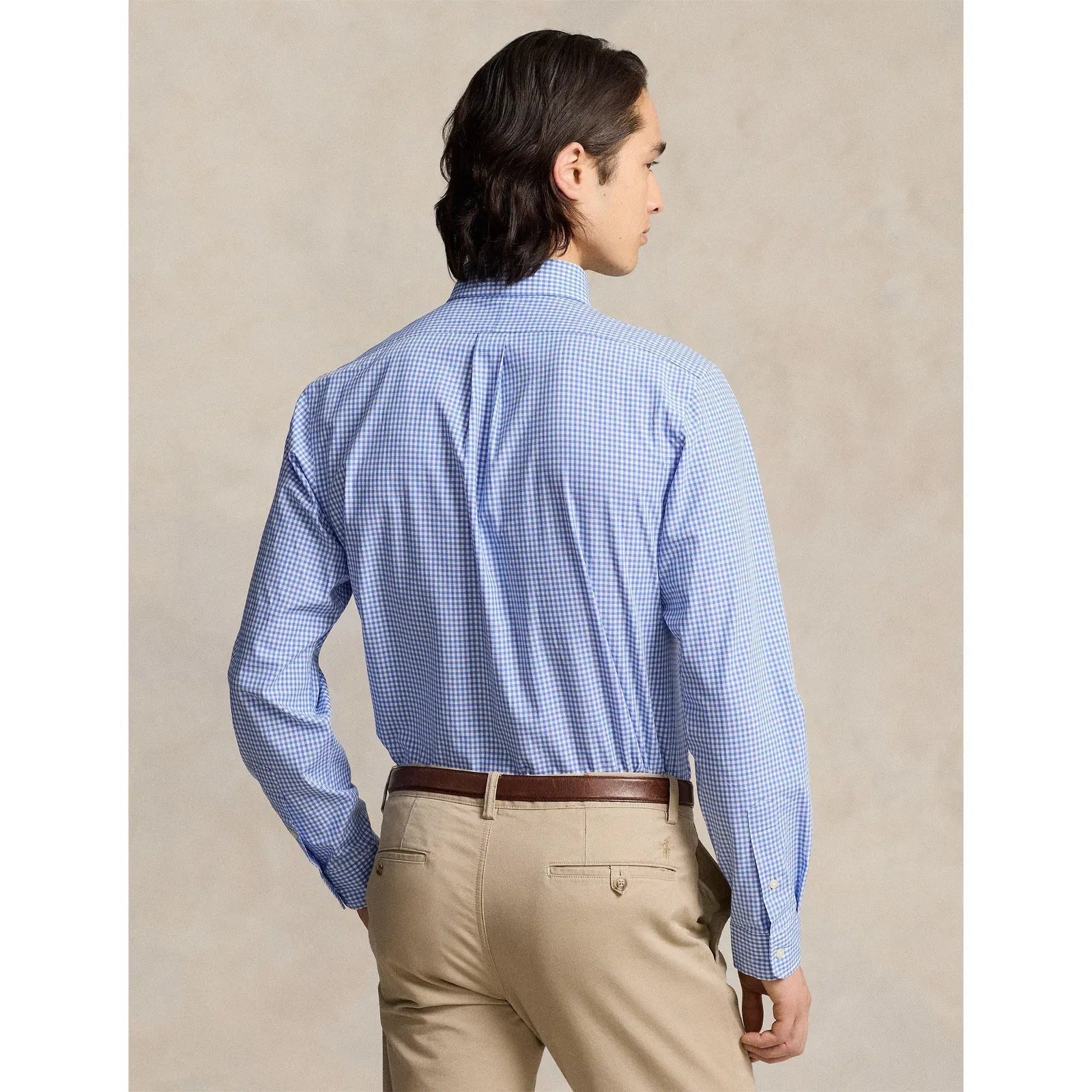 Gingham Poplin Slim Fit Shirt