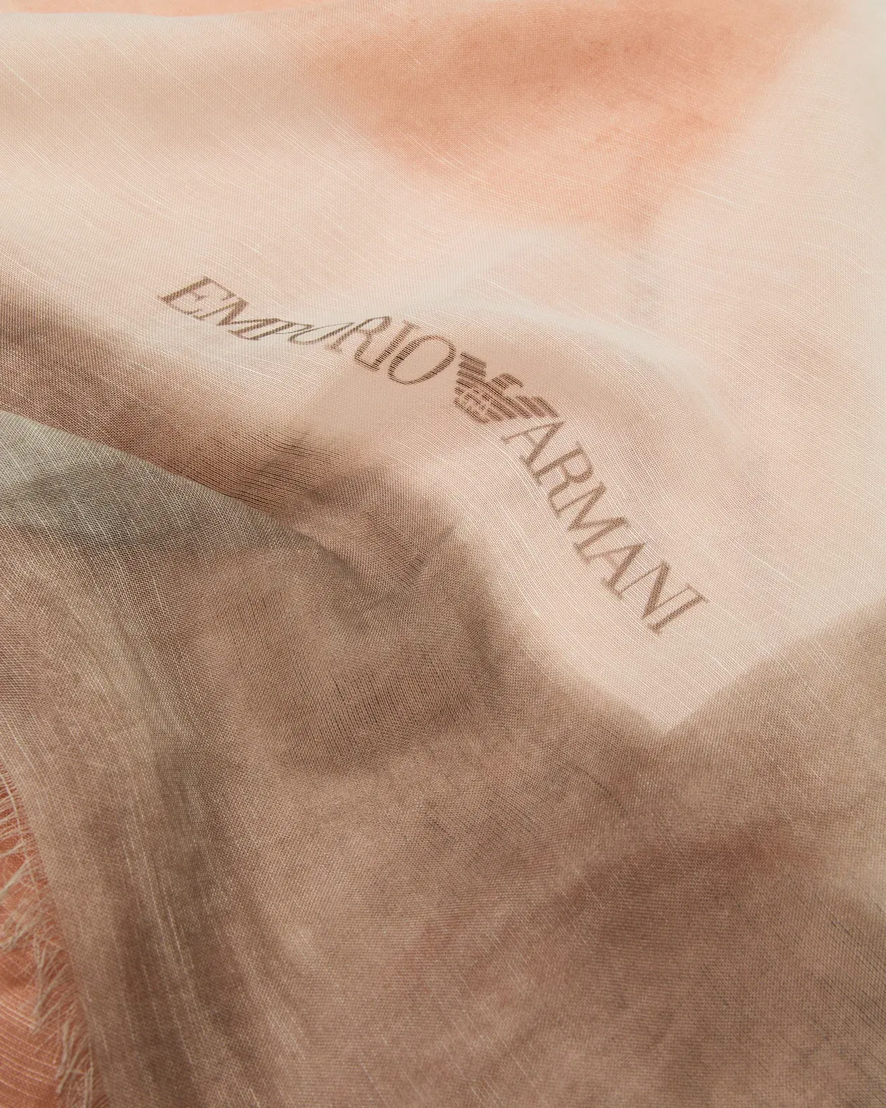 Emporio Armani Brushed modal blend foulard