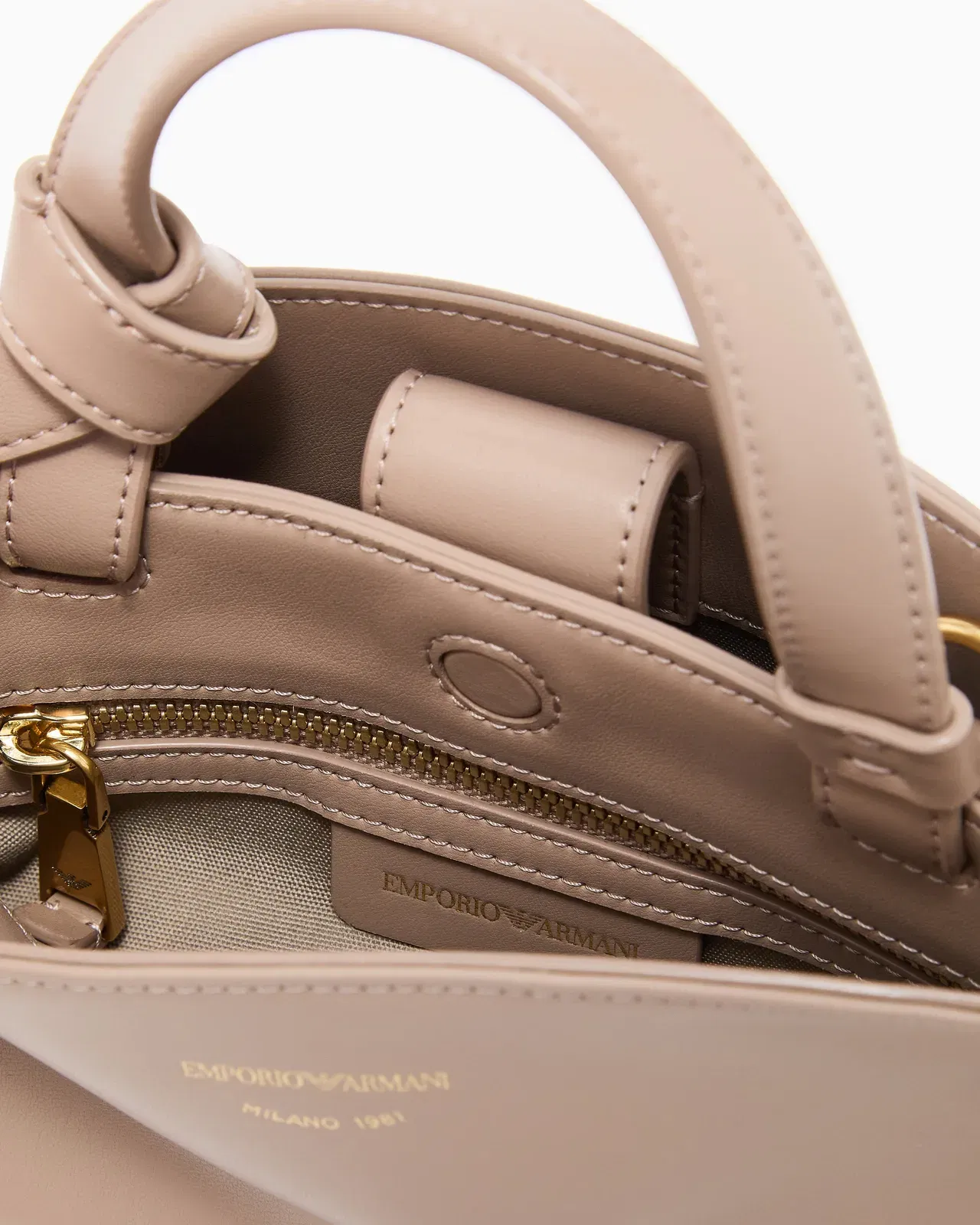Emporio Armani Smooth leather mini bag