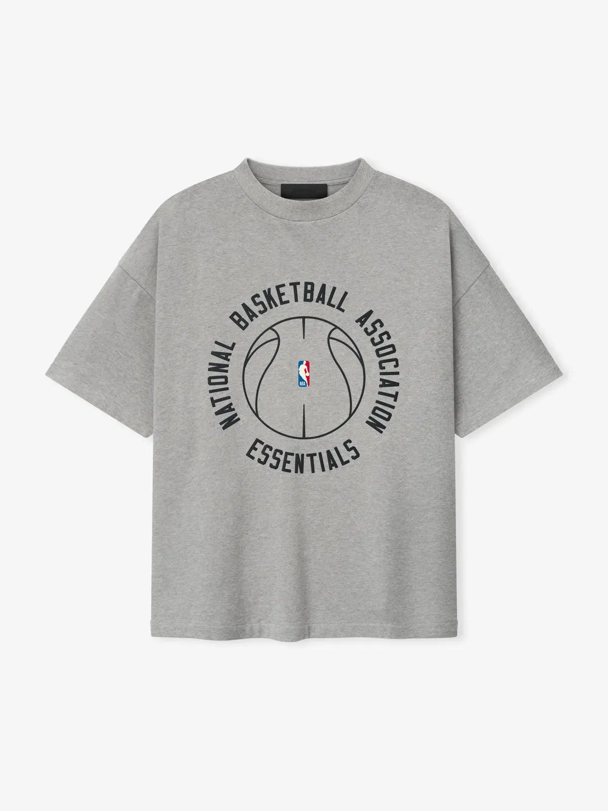 Essentials Nba X Barkley Hendricks 90S Tee Concrete Heather