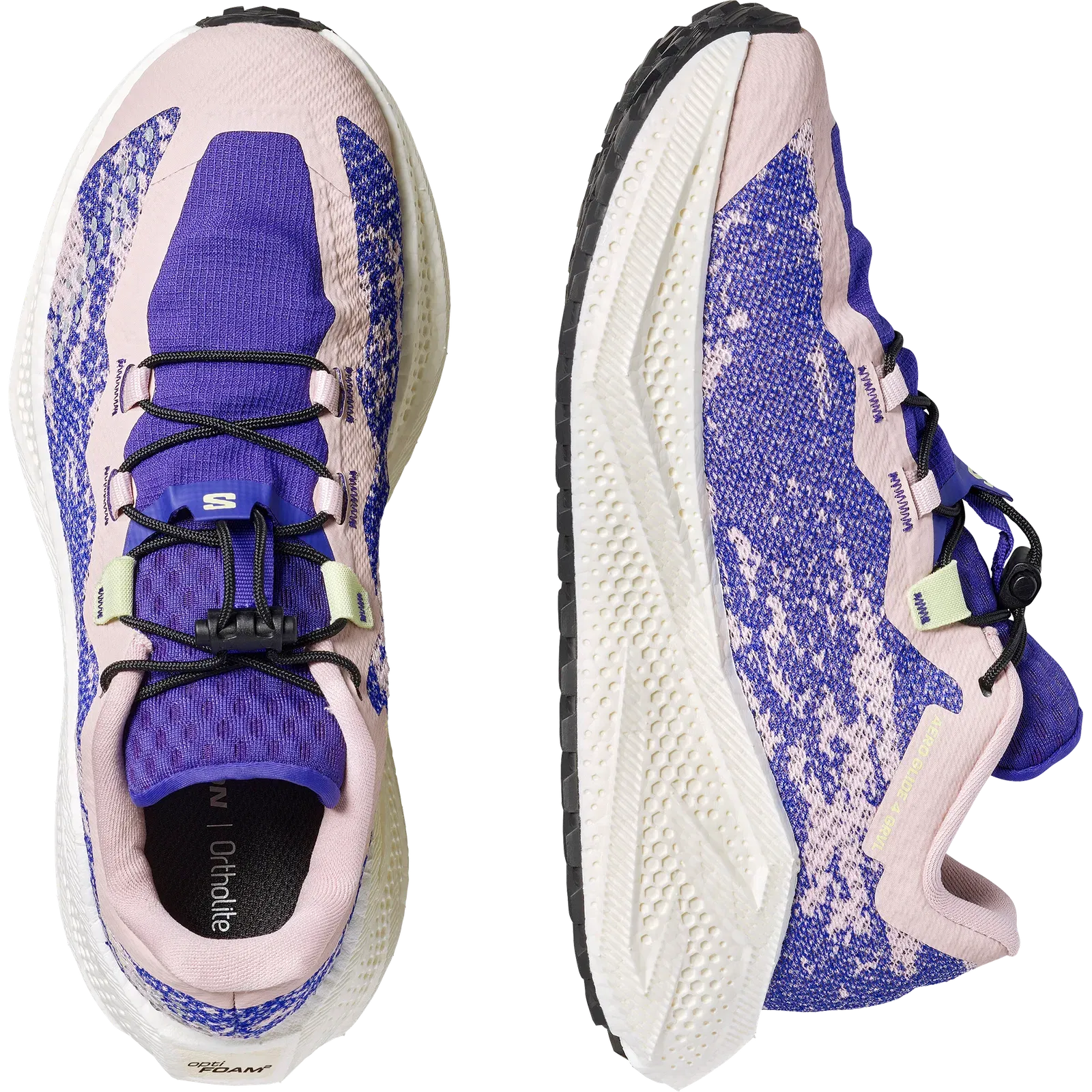 Salomon Aero Glide 4 Grvl Gravel Running Shoes Womens Shadow Gray