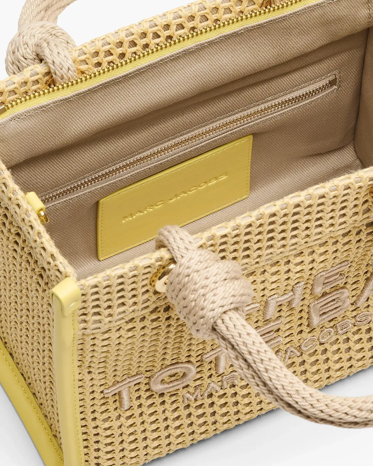 The Woven Rope Small Tote Bag