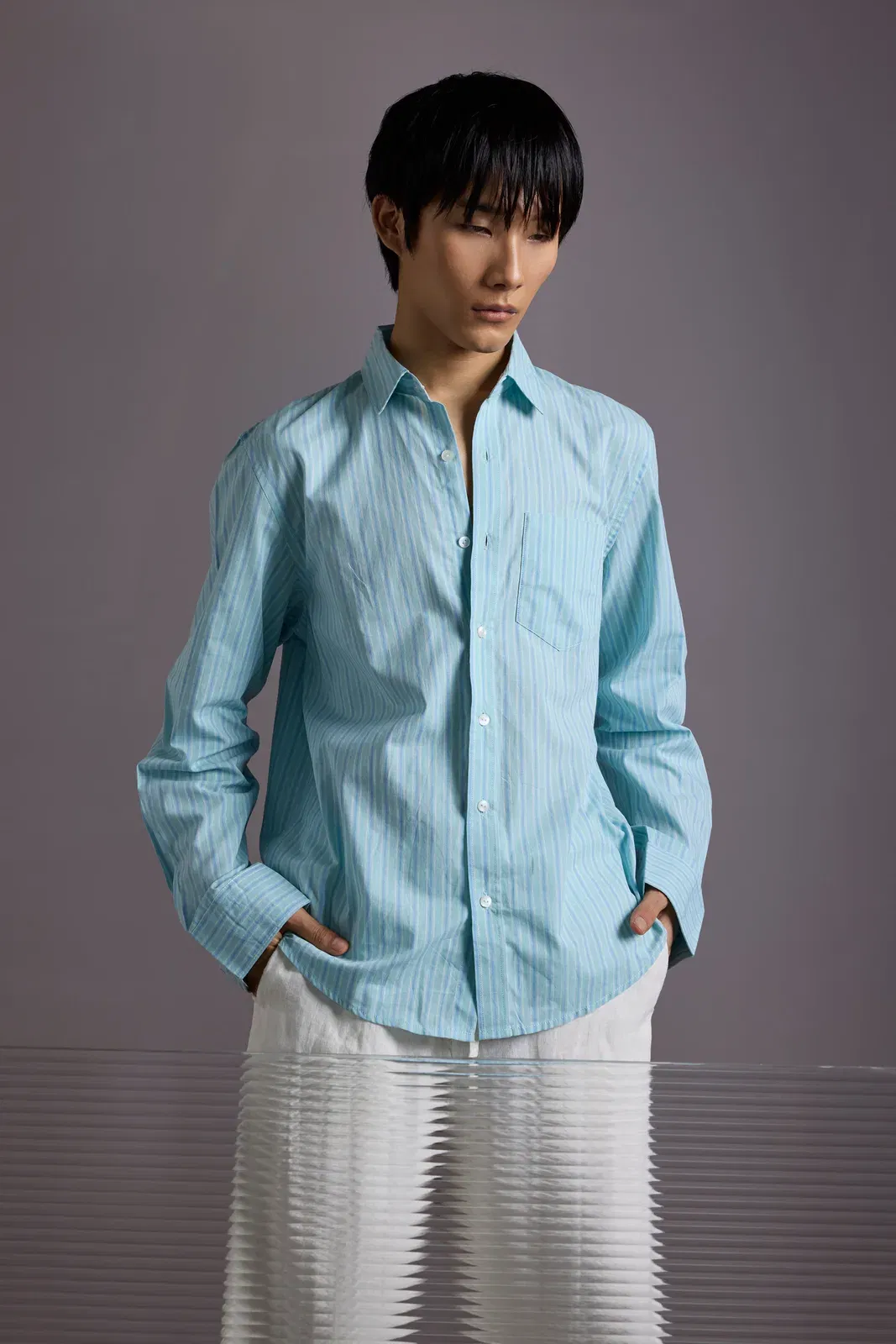 SKYLINE BLOOM COTTON SHIRT