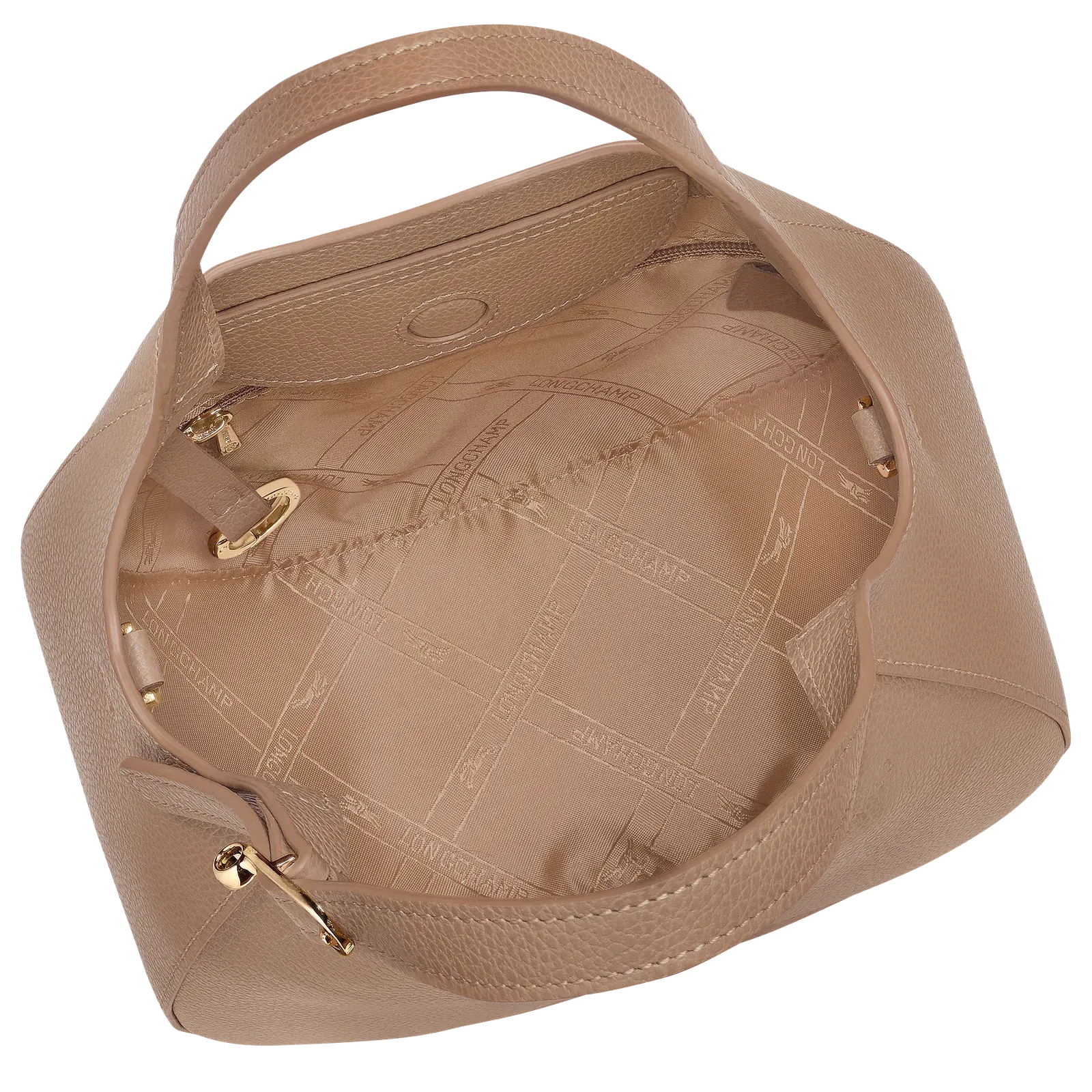 Longchamp Le Foulonné S Handbag Biscuit