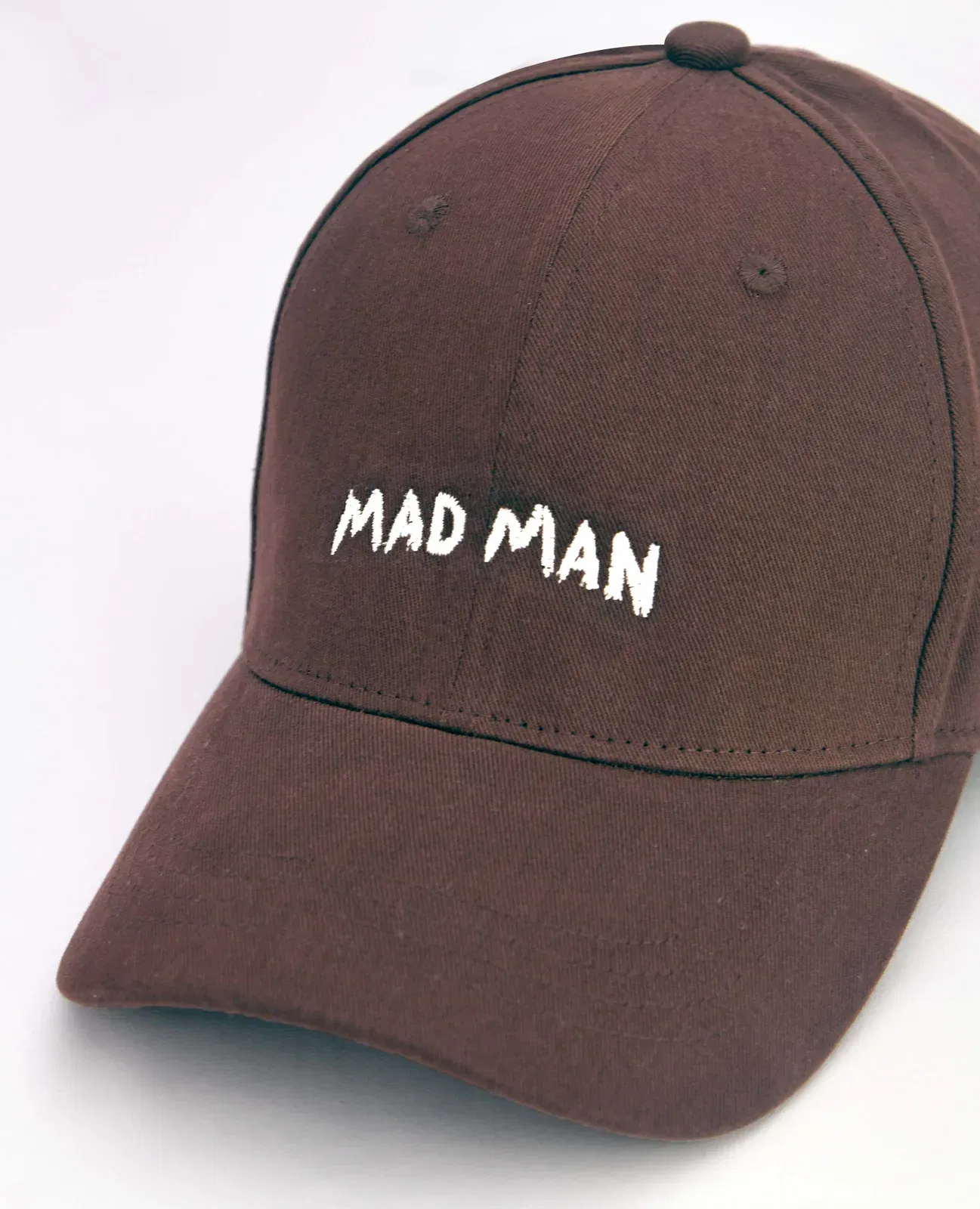 Mad Man // Brown Baseball Cap