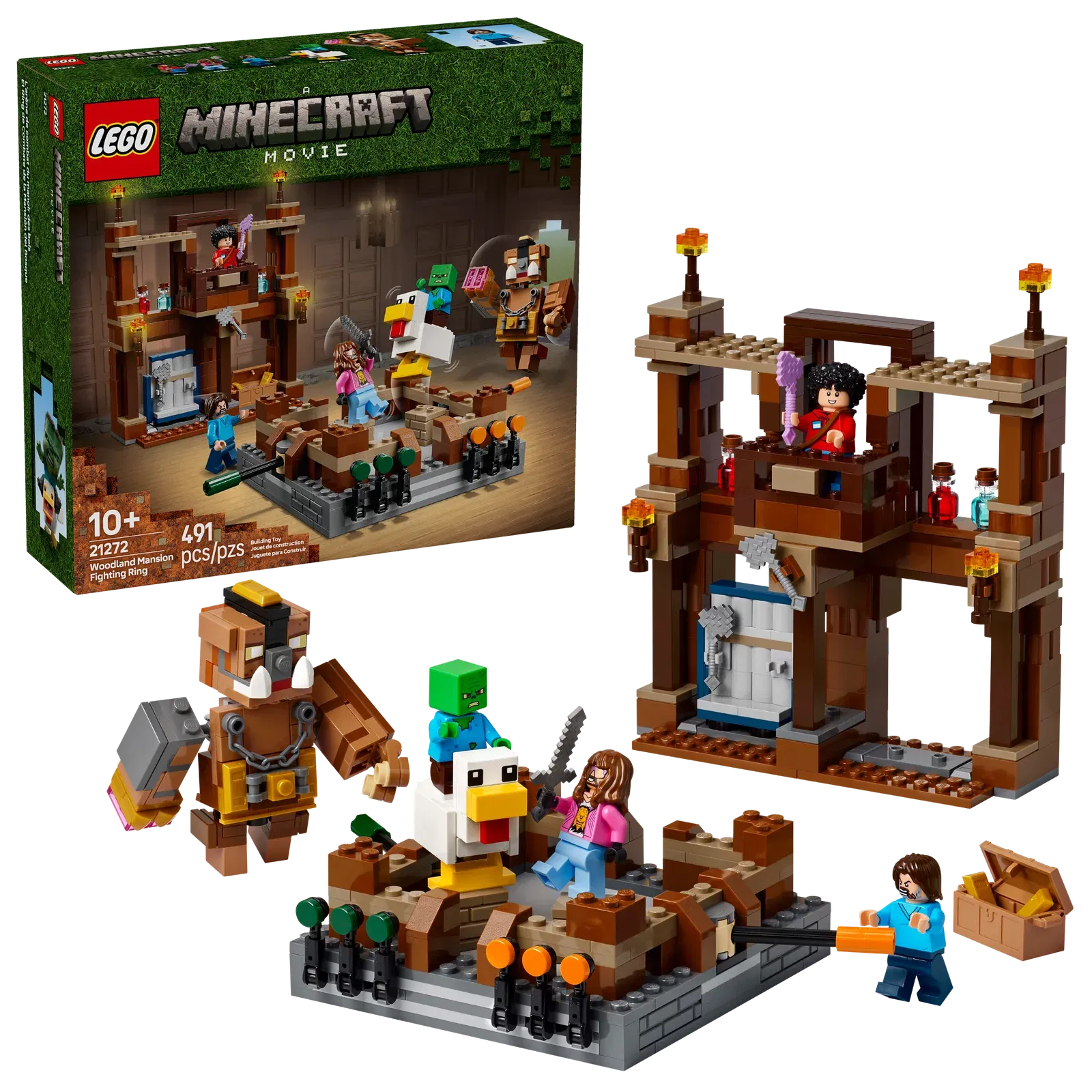 Lego Woodland Mansion Fighting Ring