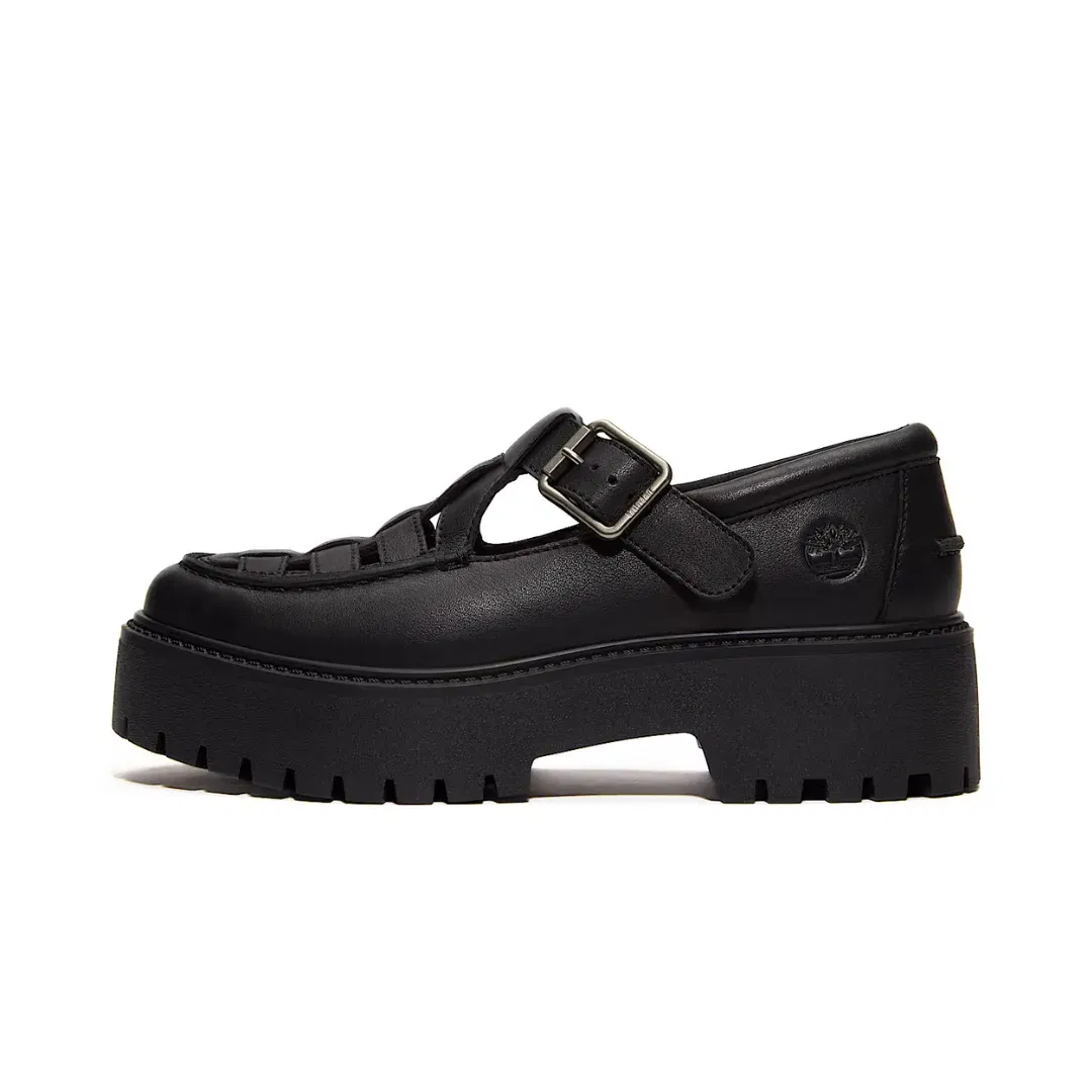 Timberland Stone Street Platform Buckle Black Full-Grain (W)