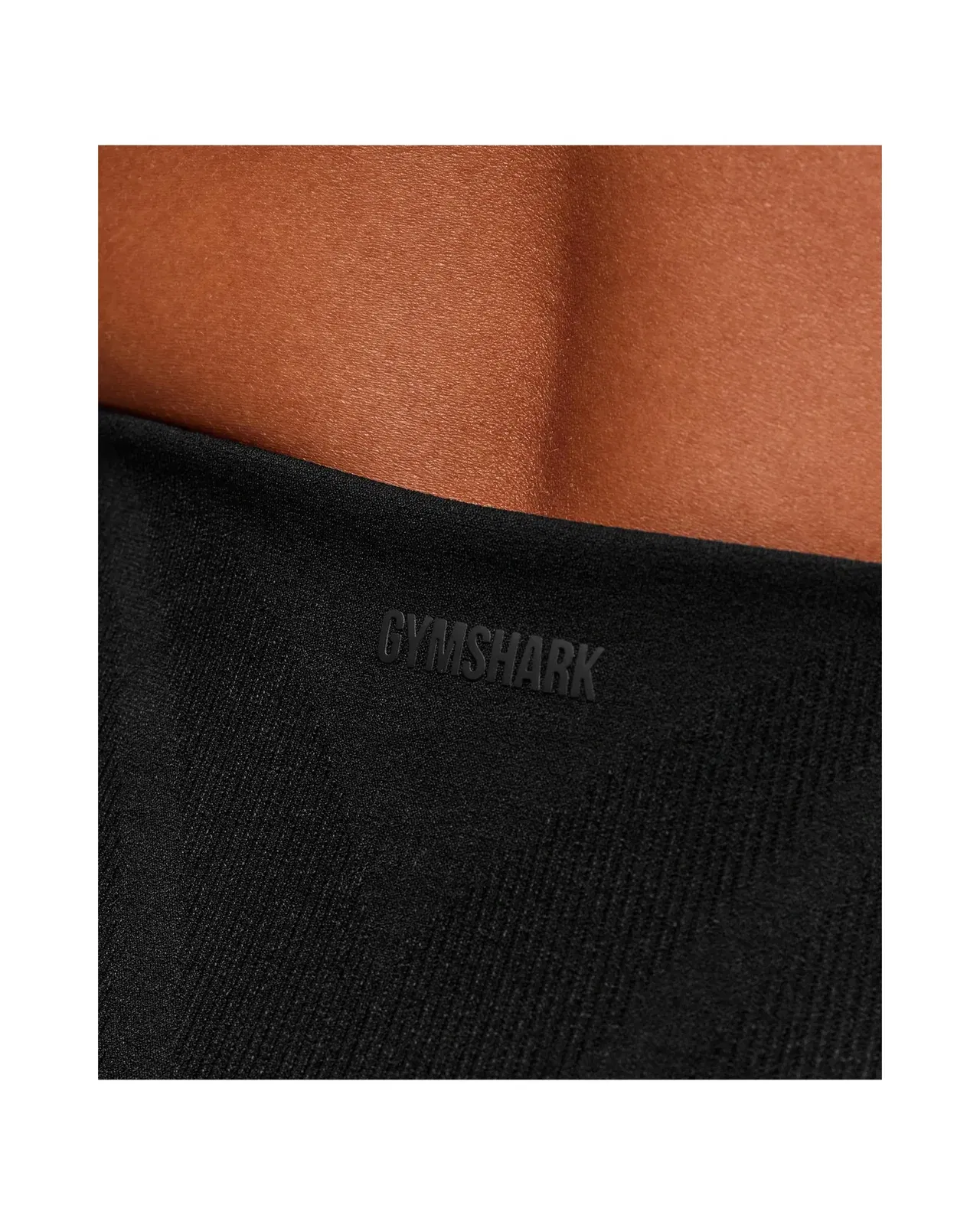 Gymshark Everywhere Warp Knit Flare Leggings slim fit Black