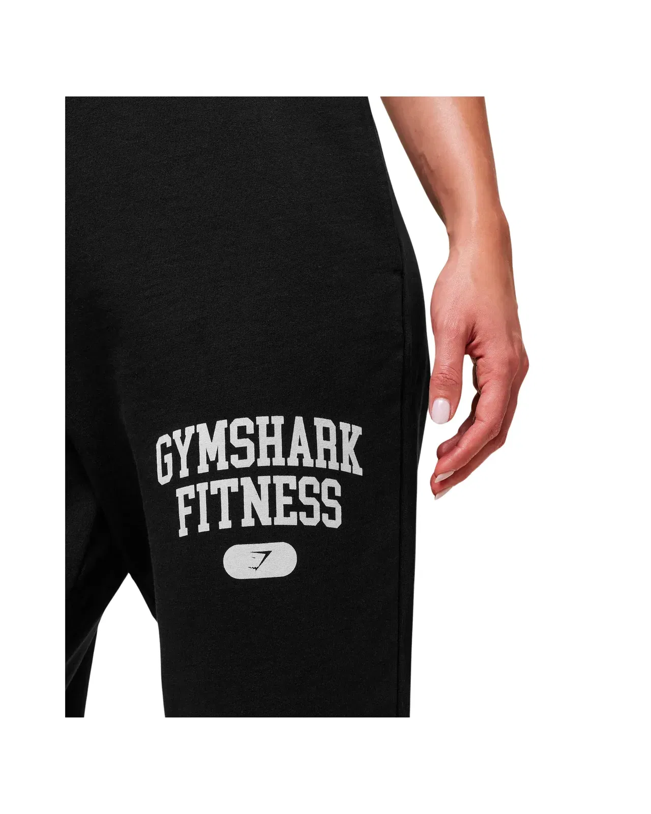 Gymshark Varsity Graphic Oversized Jogger Black