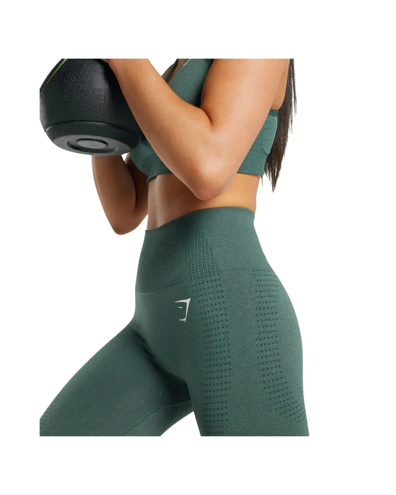 Gymshark Vital Leggings Dark Green Marl