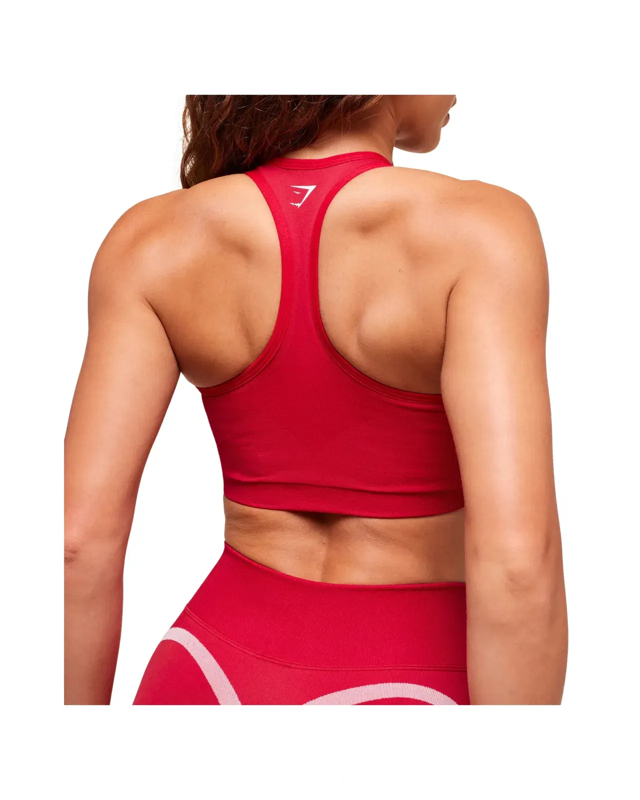 Gyshark Lift Varsity Seamless Tank Carmine Red