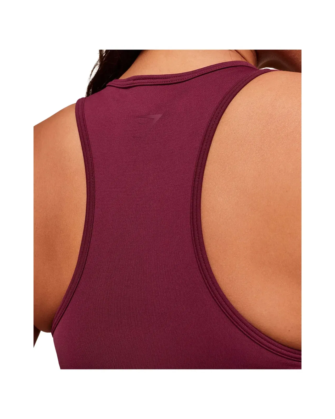 Gymshark Everyday Seamless Graphic Crop Tank Strong Pink
