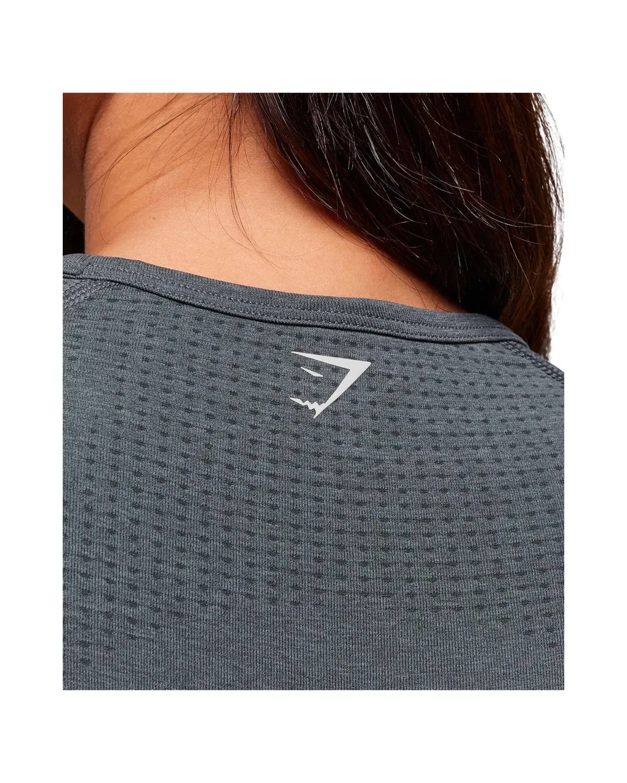 Gymshark Vital Crop Top Strong Grey Marl