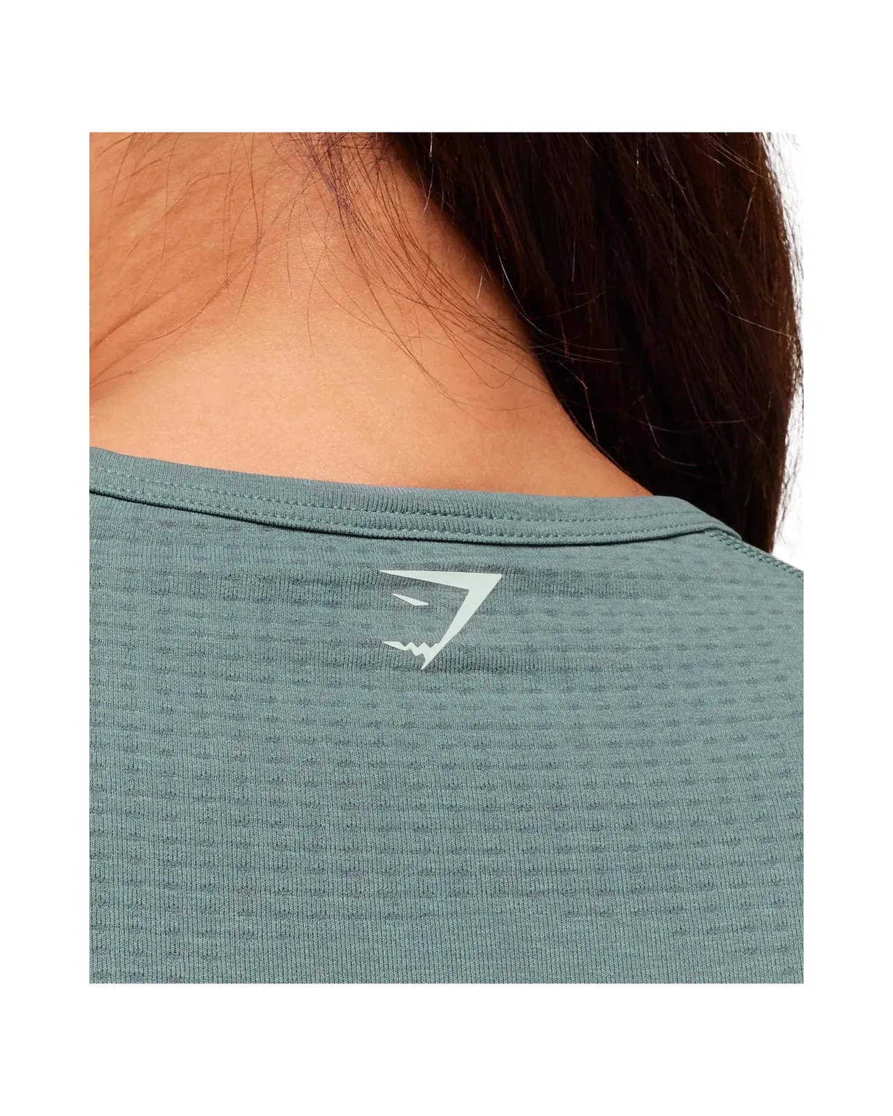 Gymshark Vital Crop Top Celeste Blue Marl